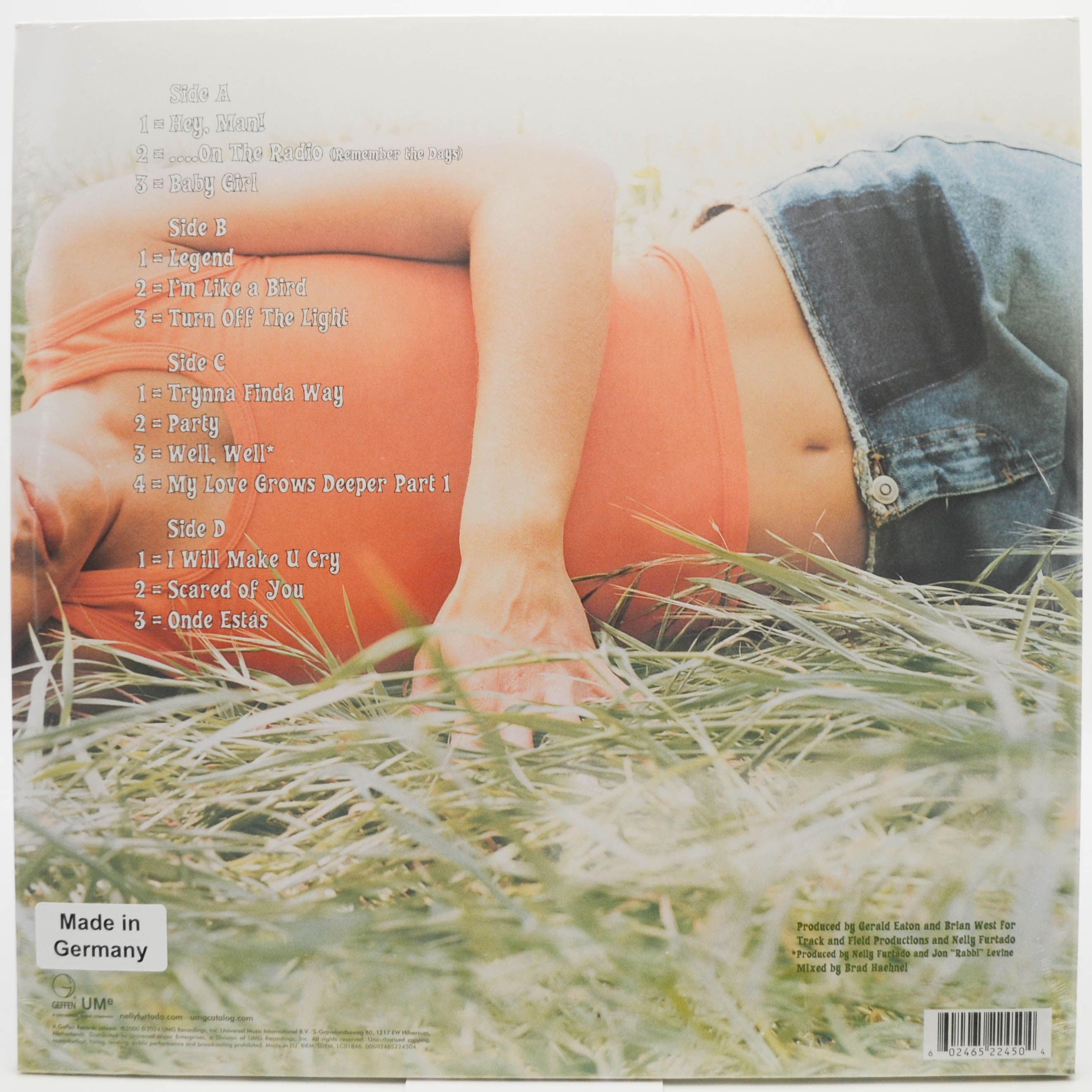 Виниловая пластинка Nelly Furtado — Whoa, Nelly! (2LP), 2000