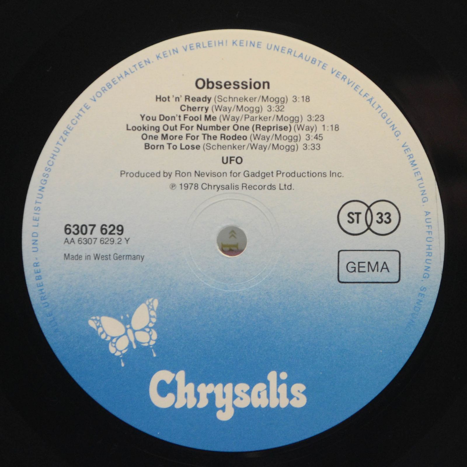 UFO — Obsession, 1978