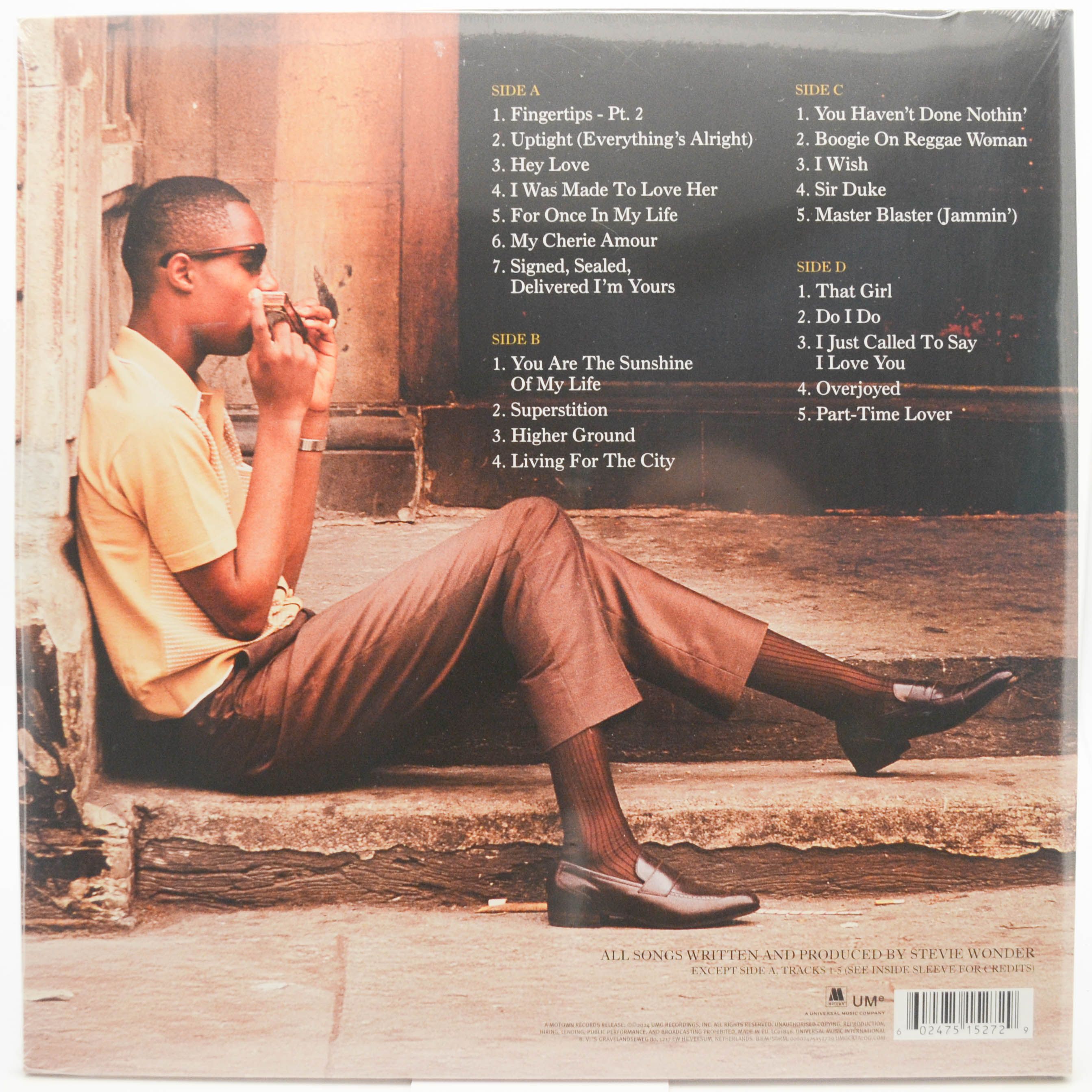Виниловая пластинка Stevie Wonder — The Definitive Collection (2LP), 2002