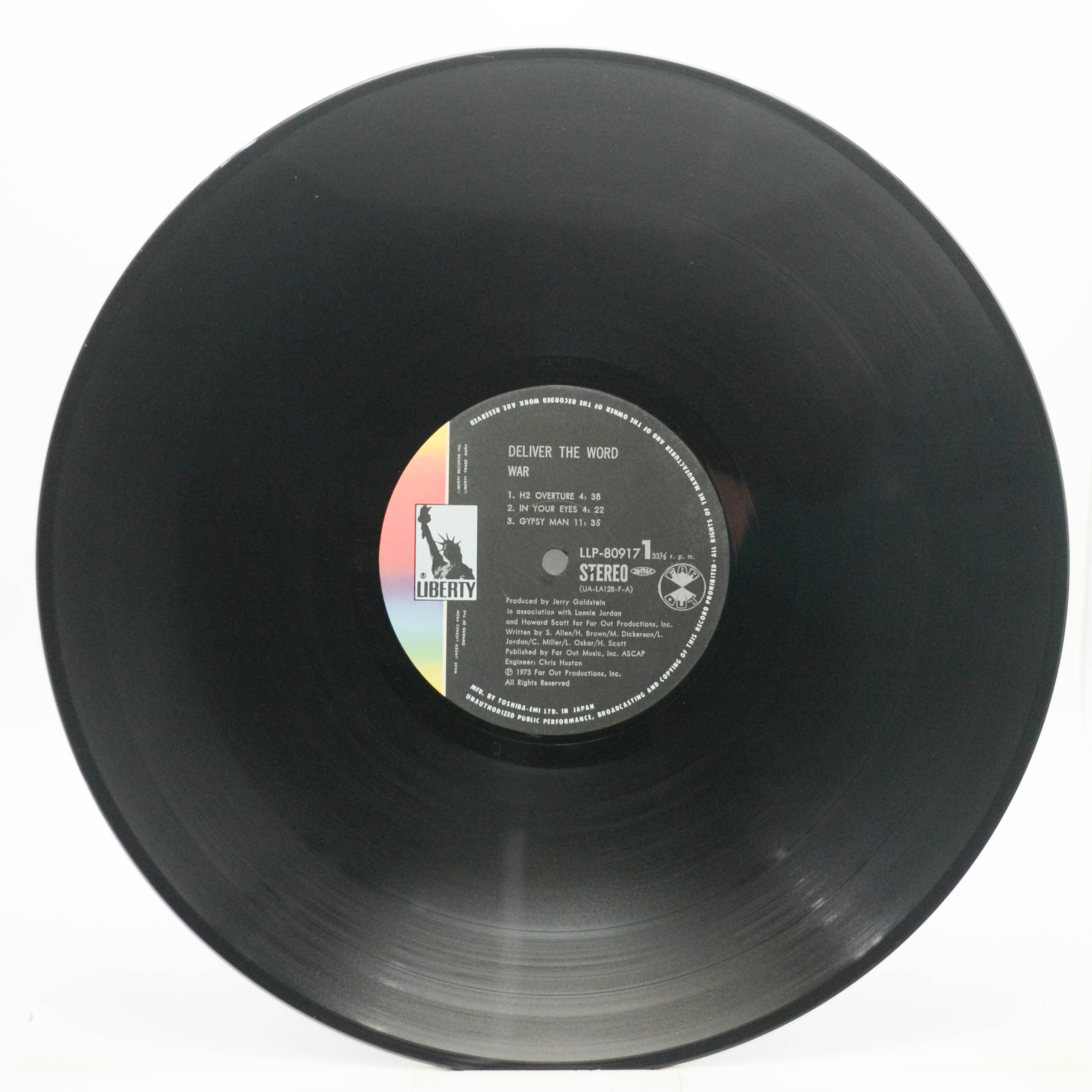 Виниловая пластинка War — Deliver The Word, 1973