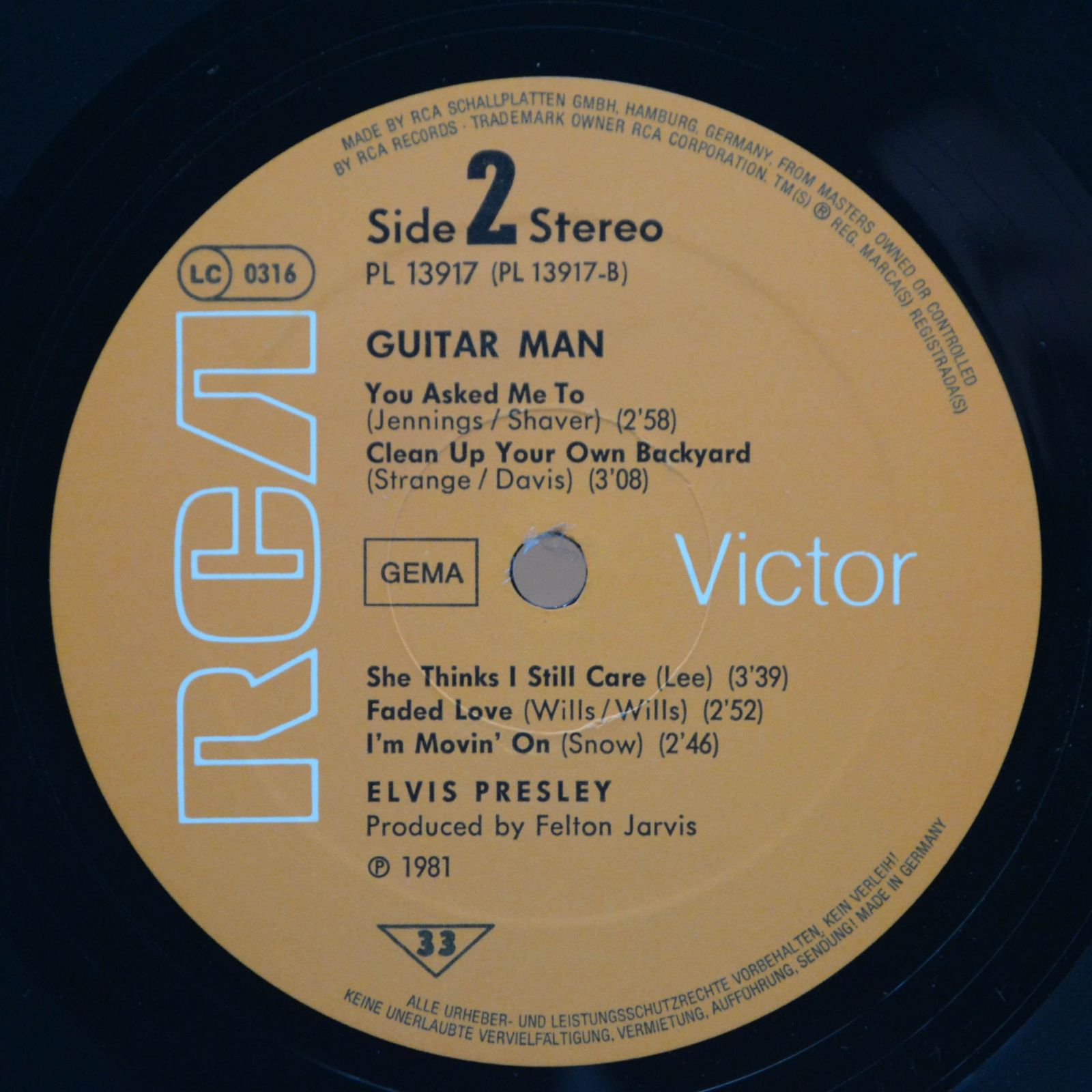 Elvis — Guitar Man, 1981