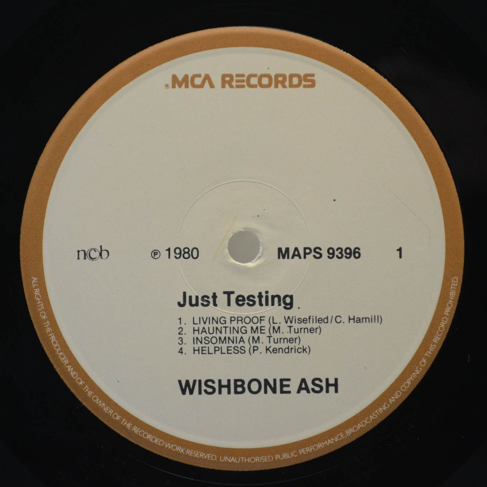 Виниловая пластинка Wishbone Ash — Just Testing, 1980