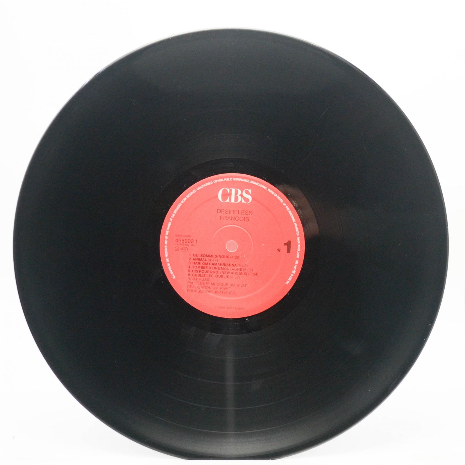 Desireless — François, 1989