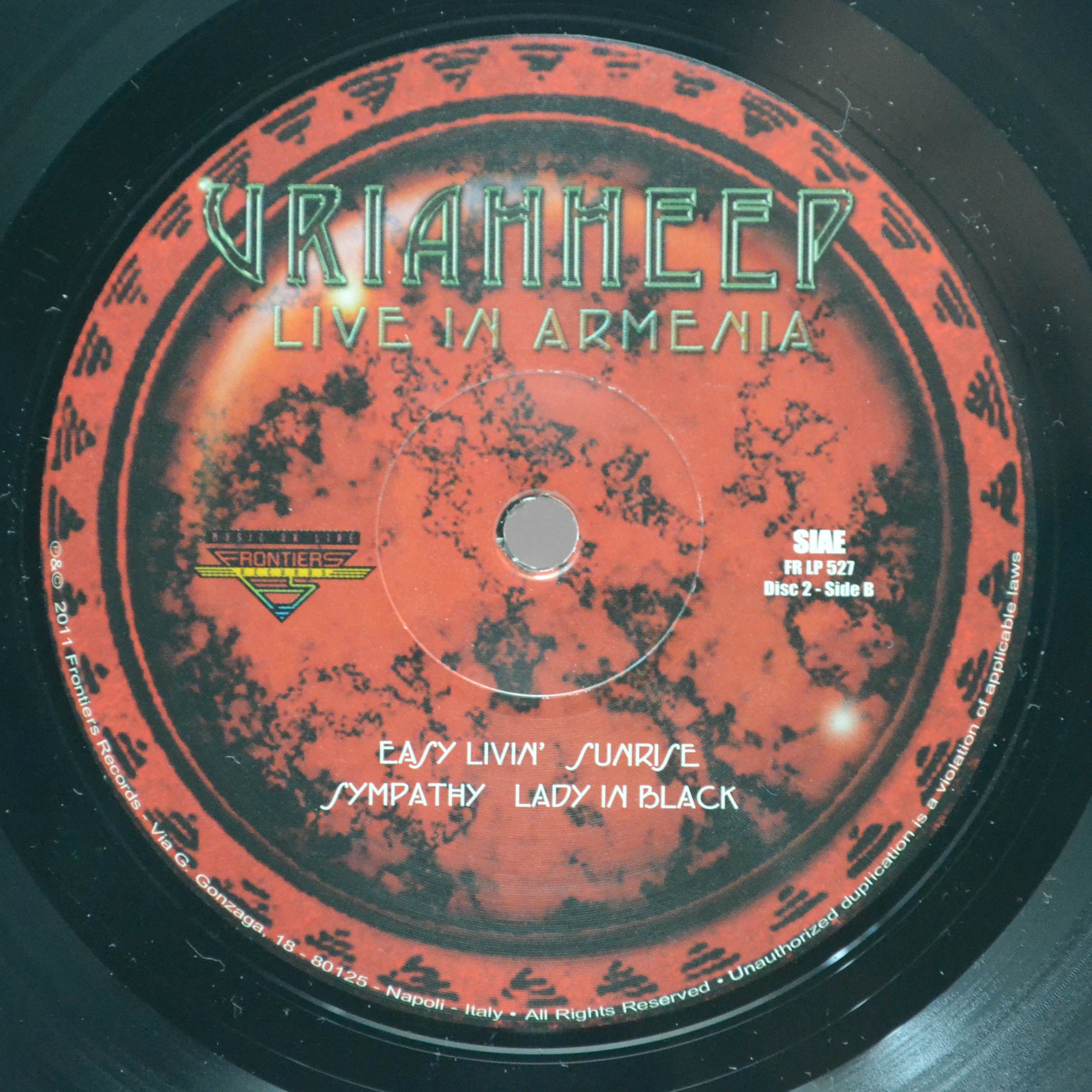 Uriah Heep — Live In Armenia (2LP), 2011