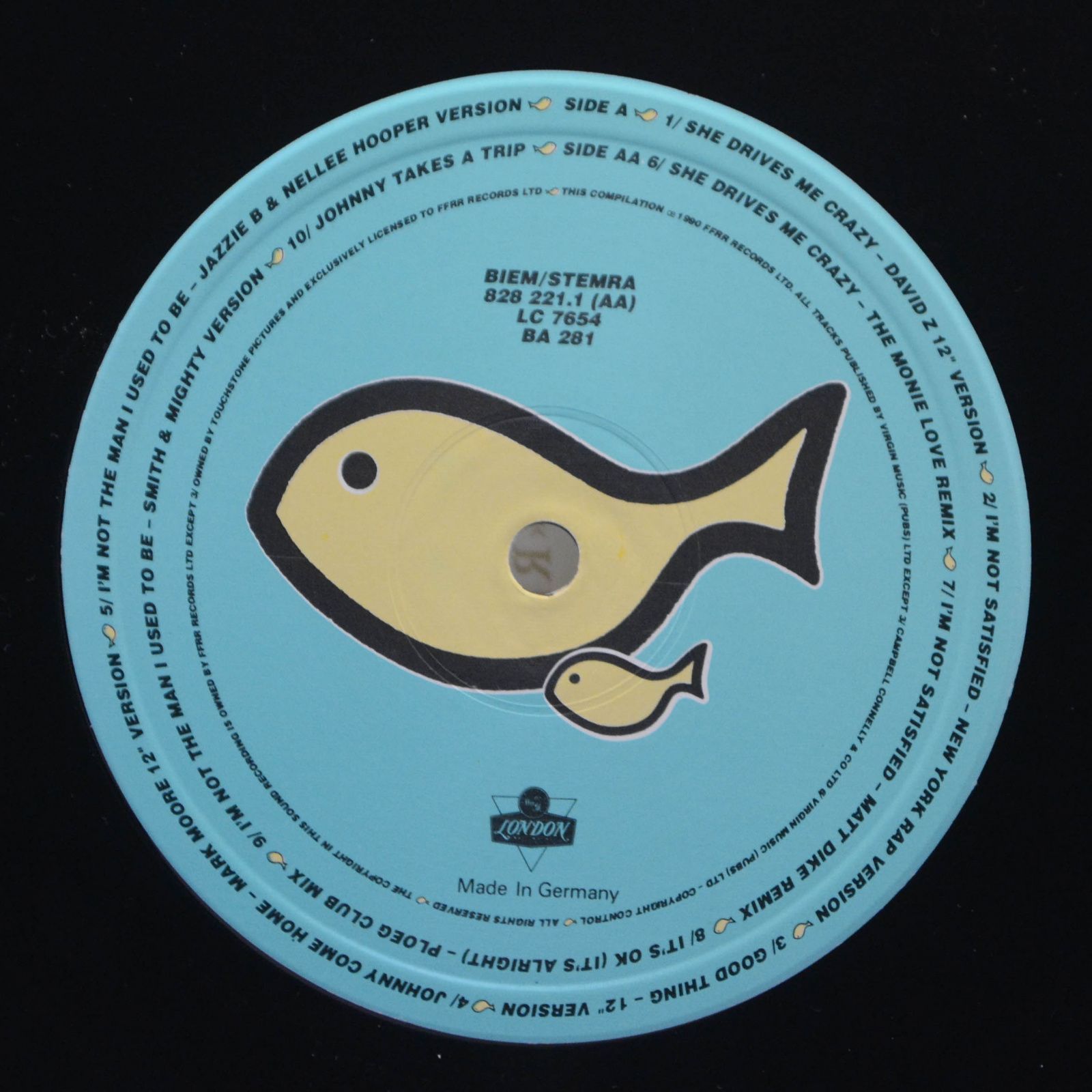 Виниловая пластинка FYC — The Raw & The Remix, 1990