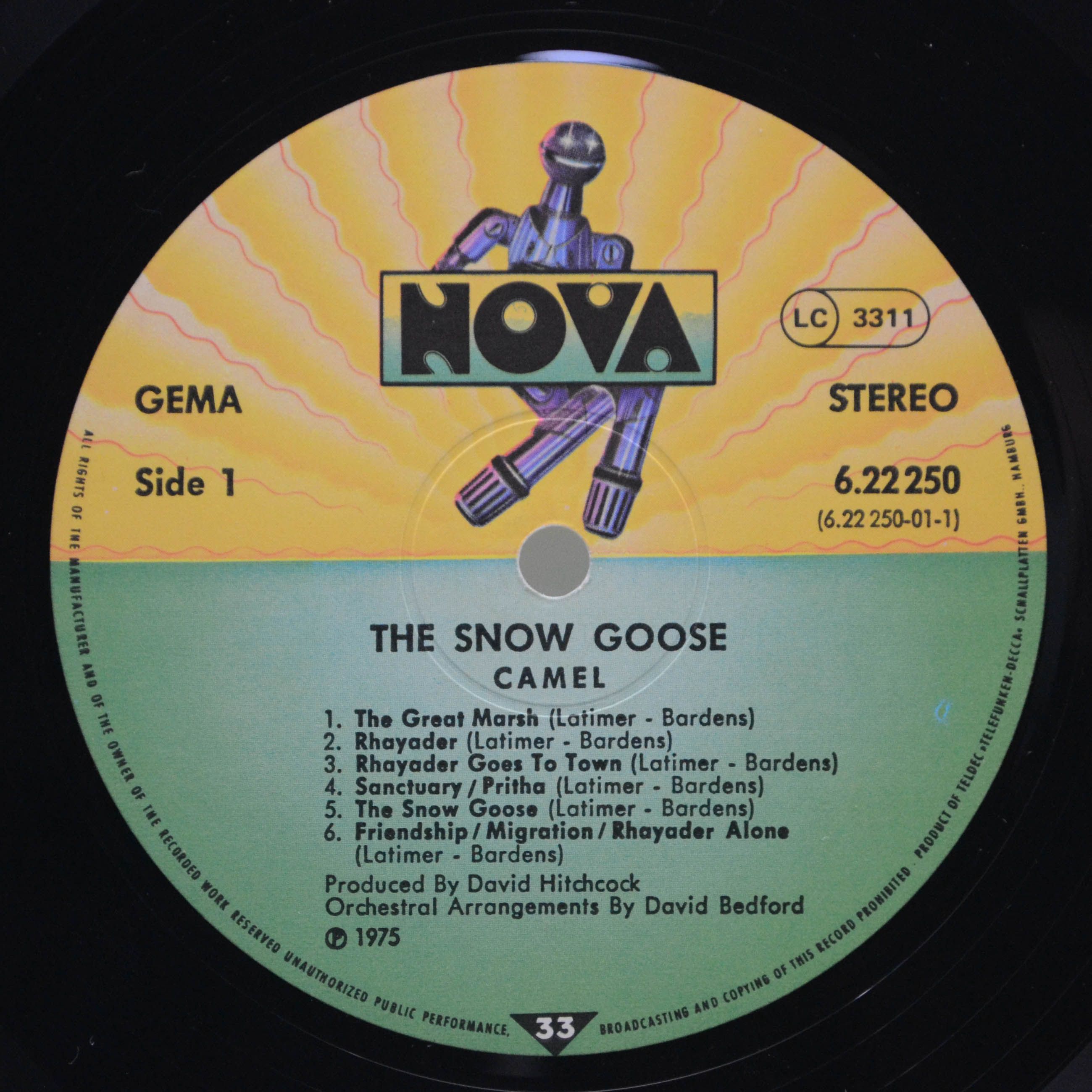 Camel — Music Inspired By The Snow Goose, 1975