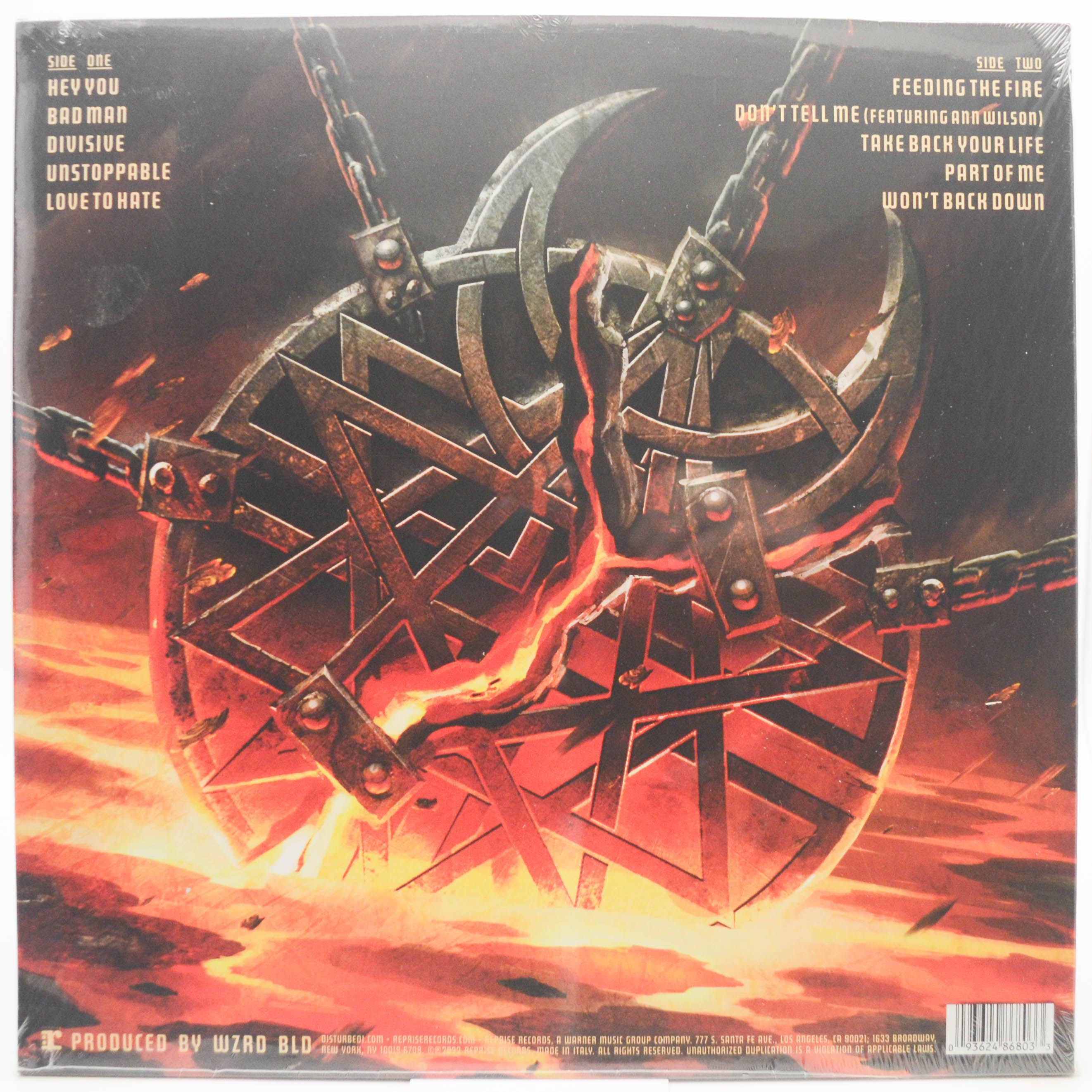 Виниловая пластинка Disturbed — Divisive, 2022