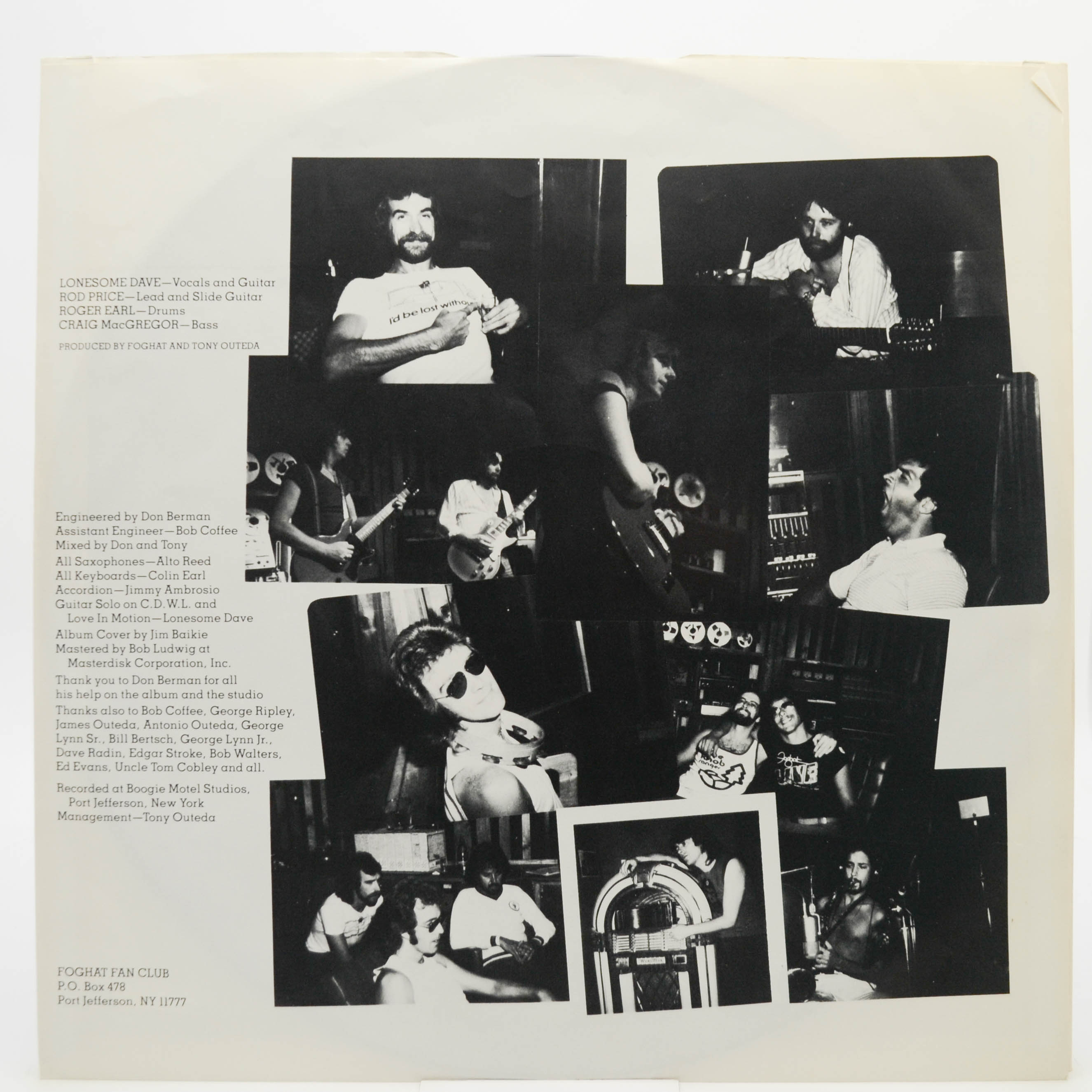 Foghat — Boogie Motel (USA), 1979