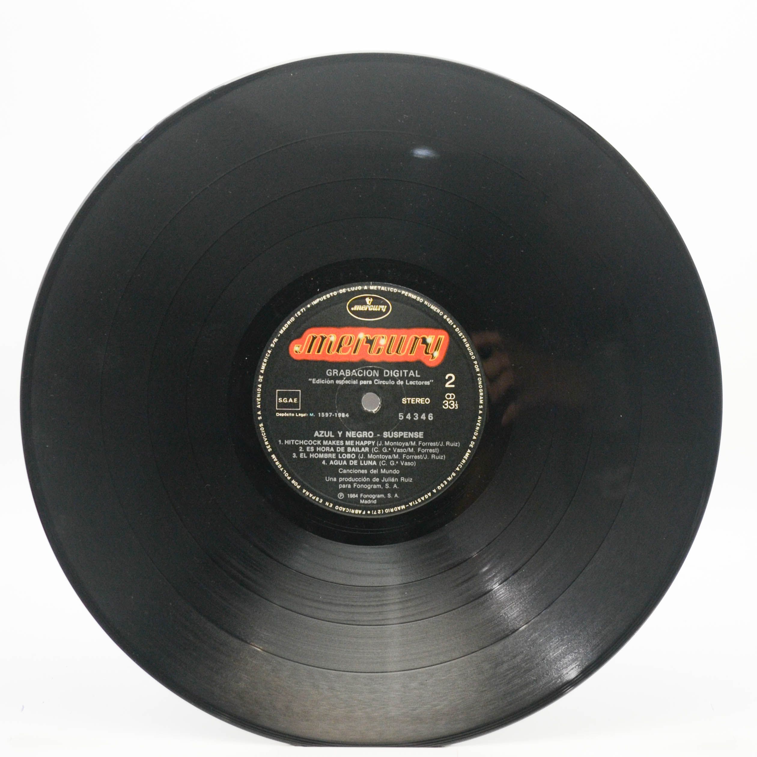 Виниловая пластинка Azul Y Negro — Suspense, 1984