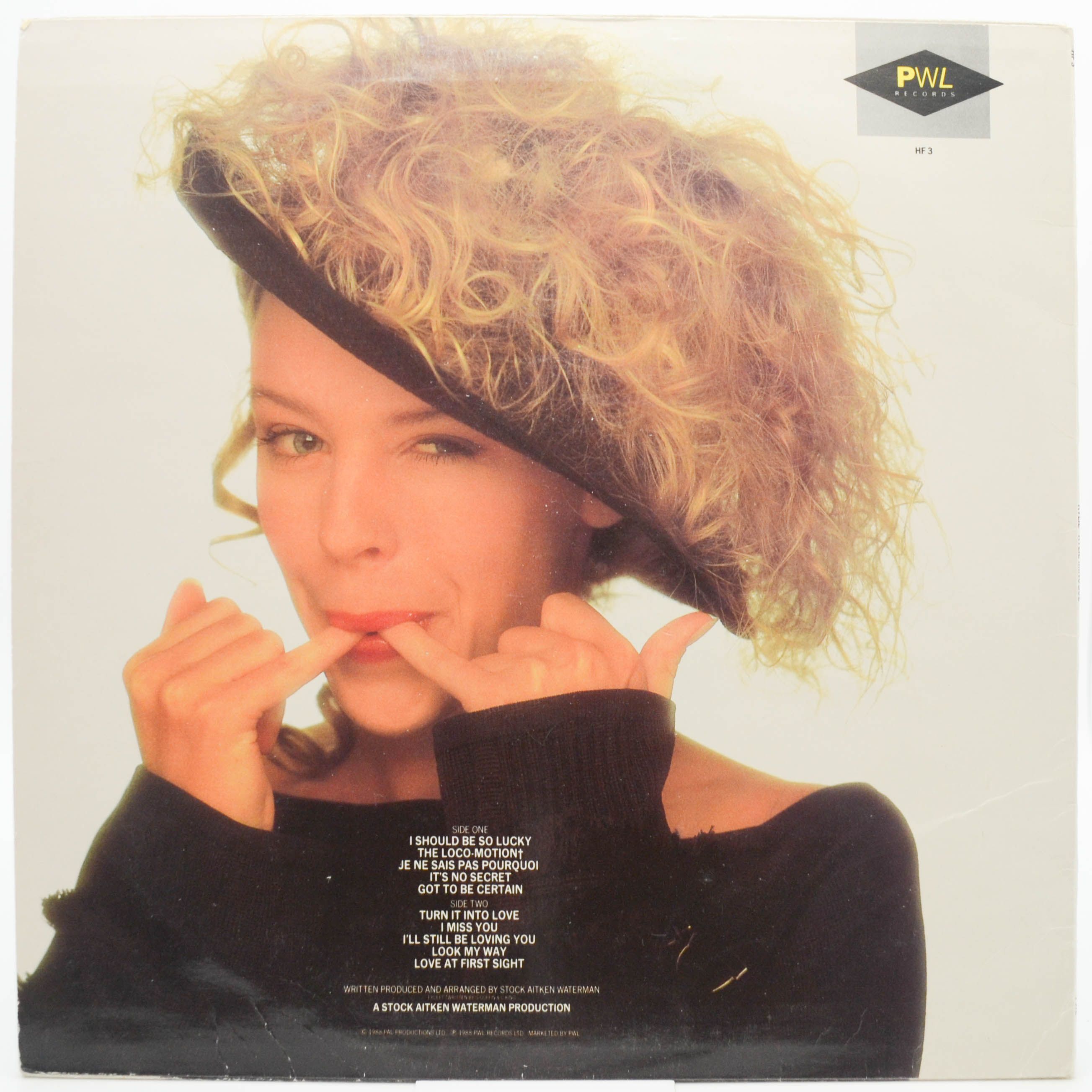 Виниловая пластинка Kylie Minogue — Kylie, 1988