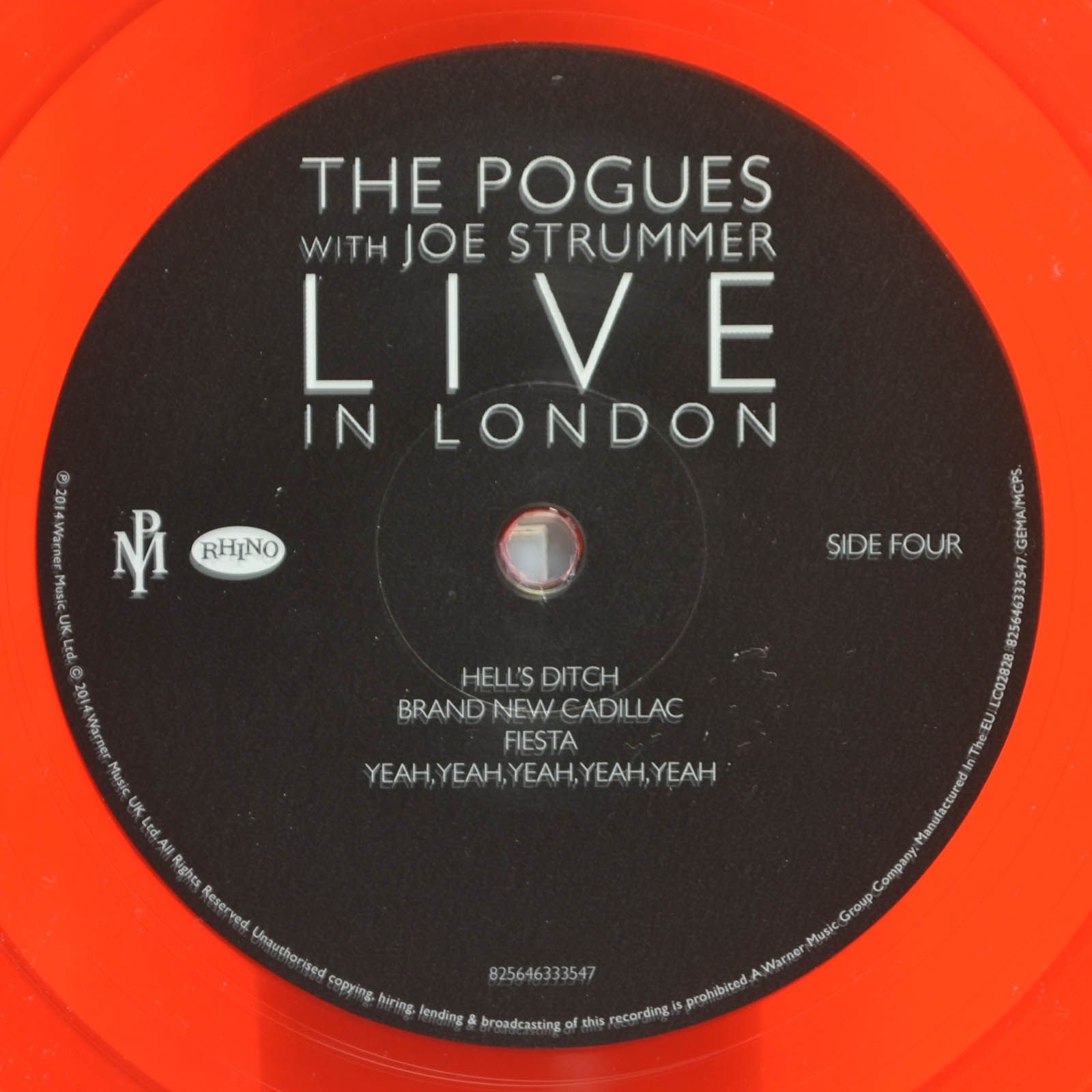 Виниловая пластинка Pogues With Joe Strummer — Live In London (2LP), 2018