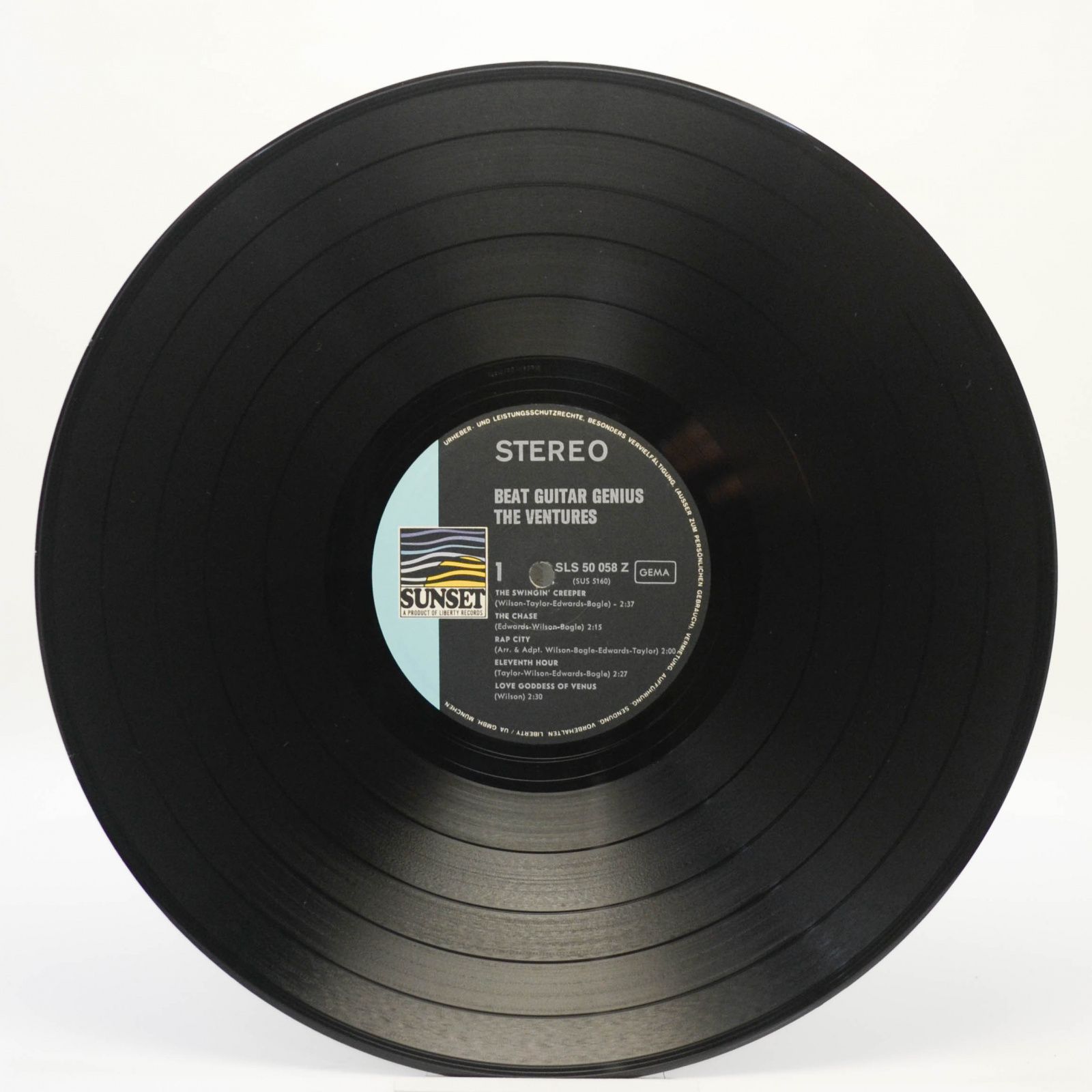 Виниловая пластинка Ventures — Beat Guitar Genius Of The Ventures, 1967