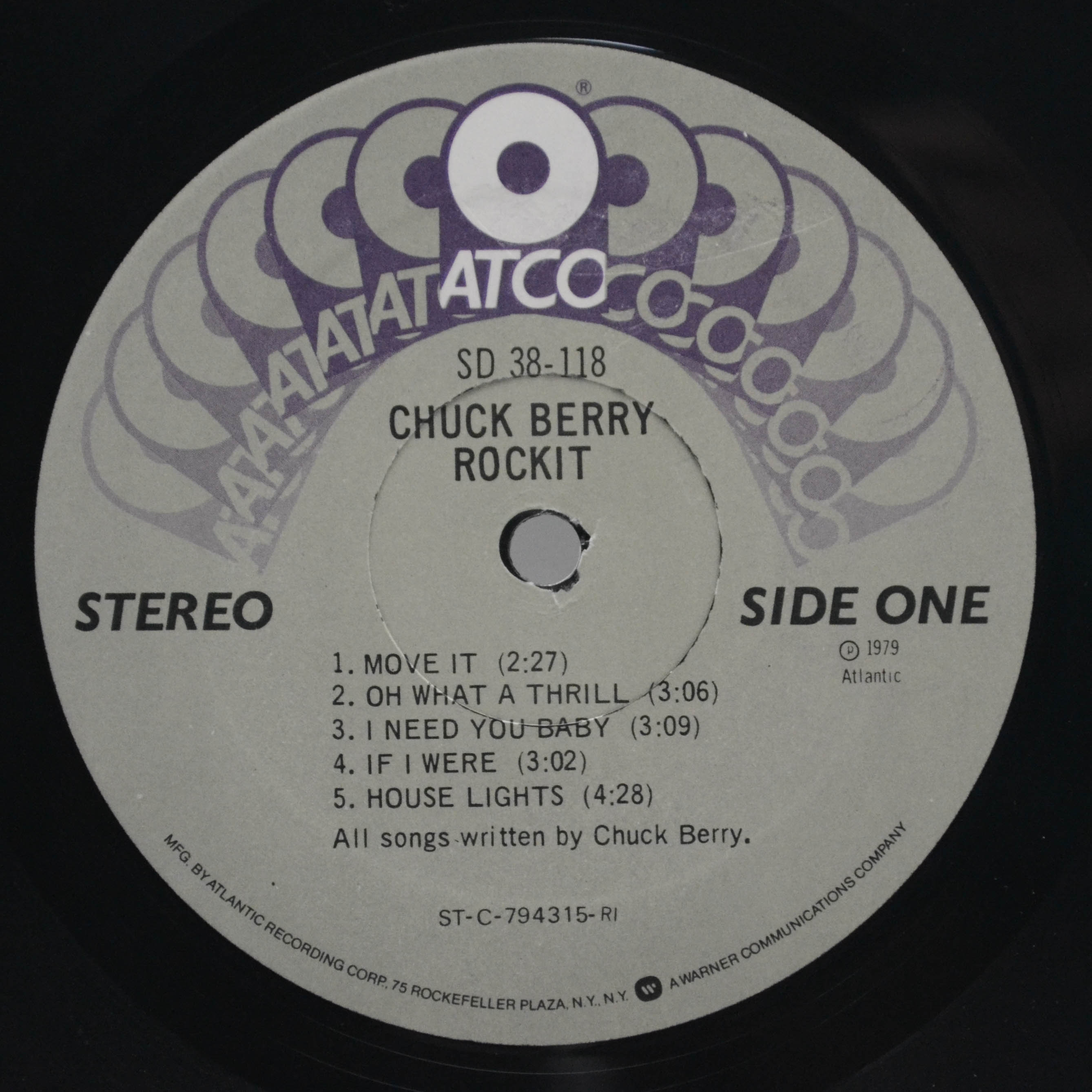 Chuck Berry — Rockit (1-st, USA), 1979