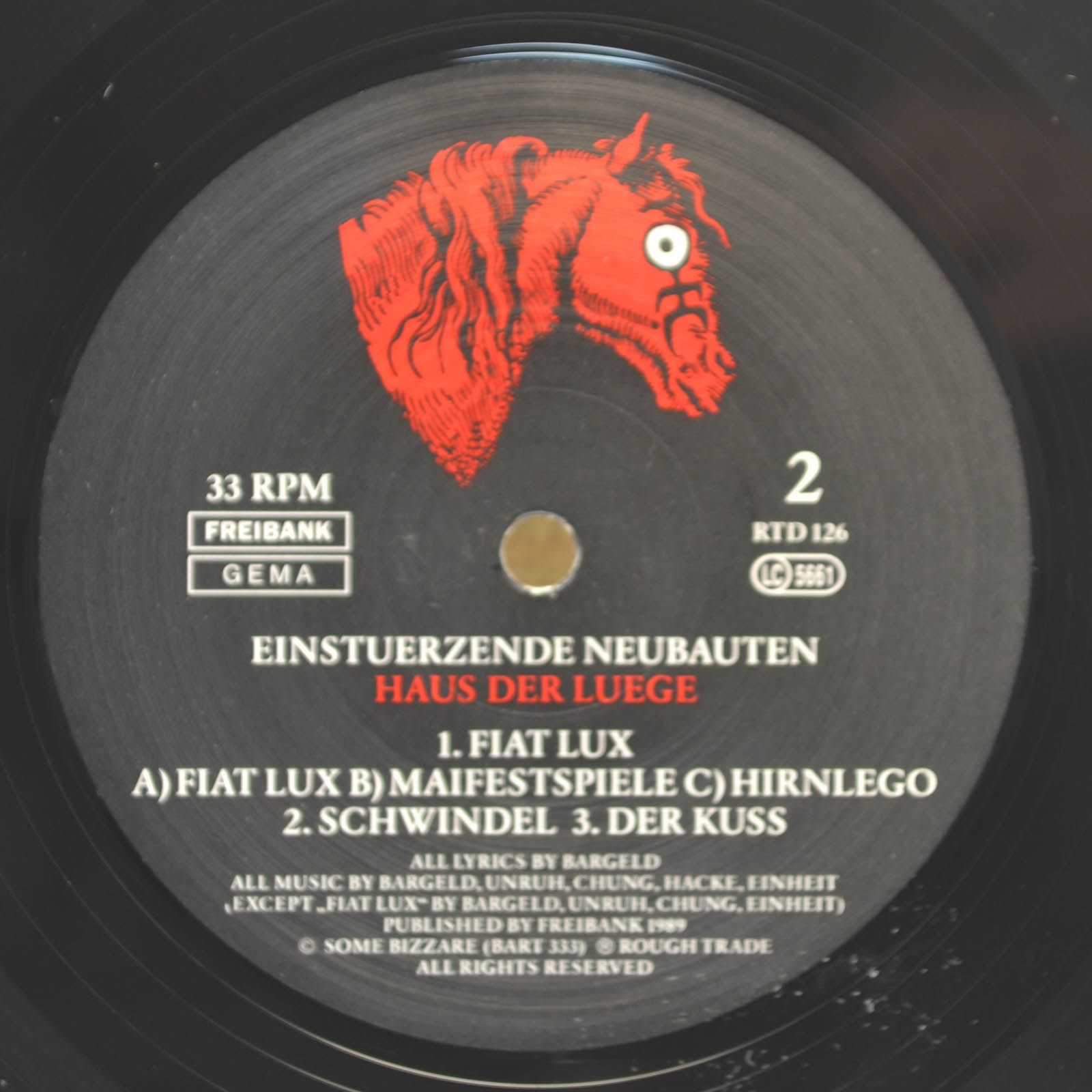 Einsturzende Neubauten — Haus Der Luege, 1989