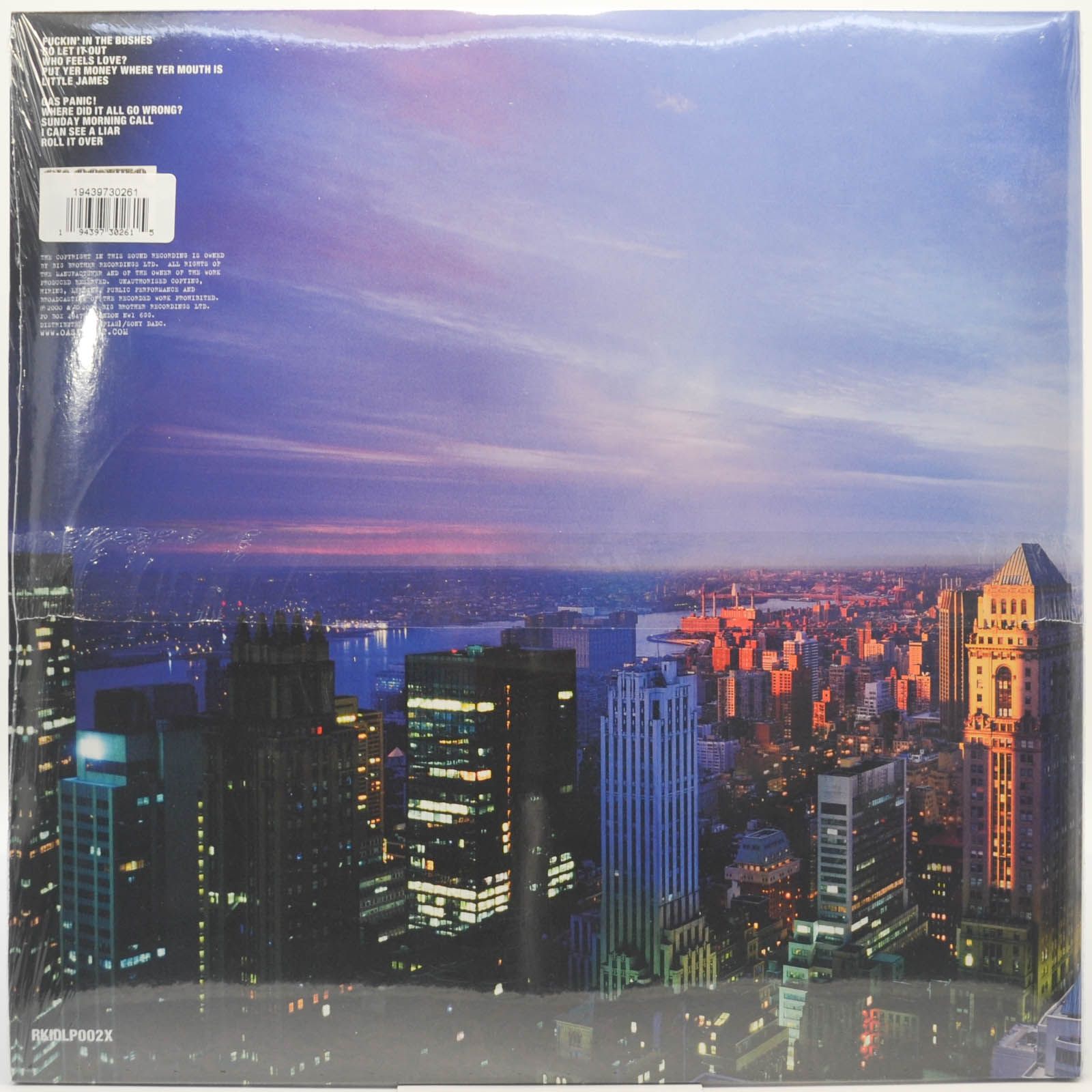 Виниловая пластинка Oasis — Standing On The Shoulder Of Giants (UK), 2000