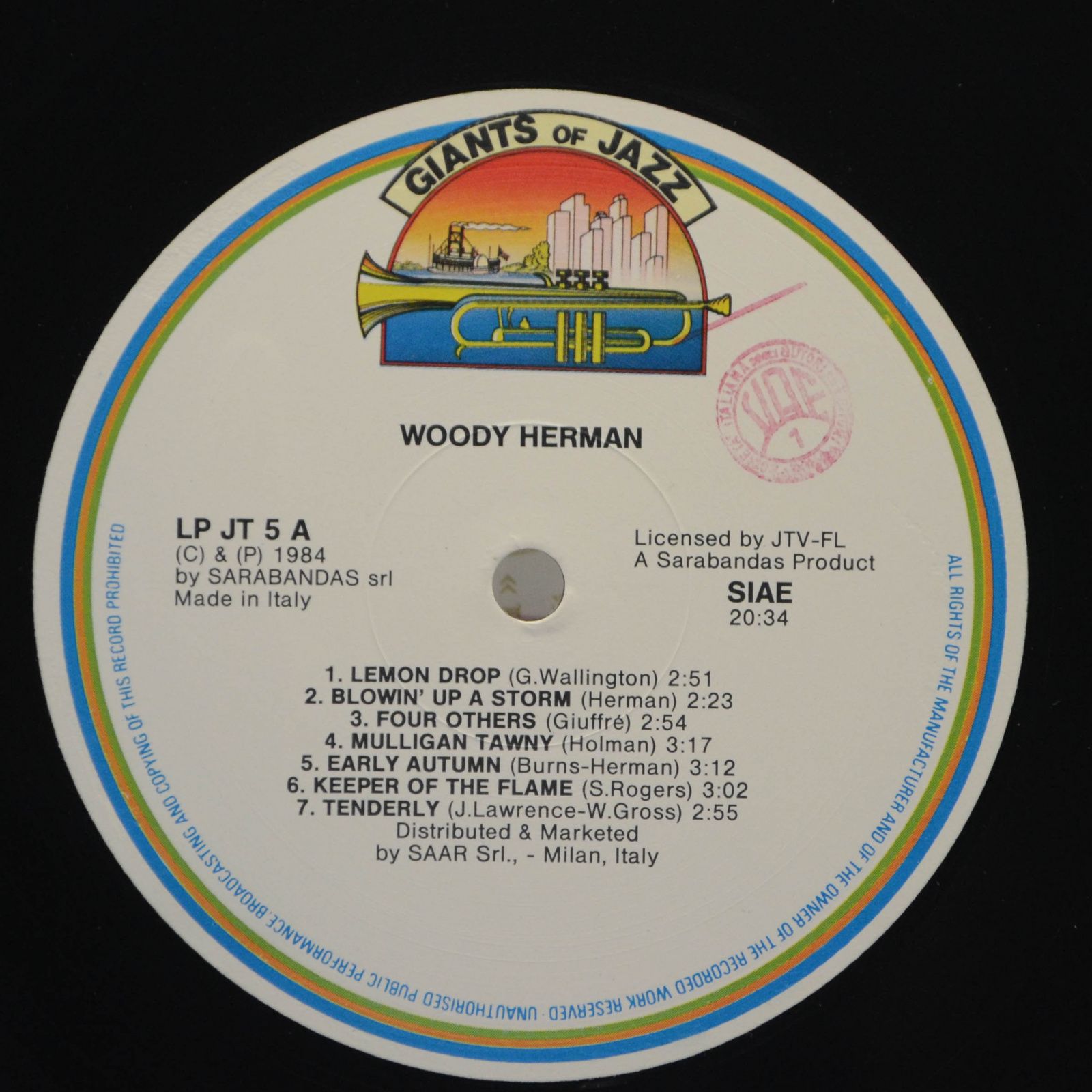 Woody Herman — Woody Herman, 1984