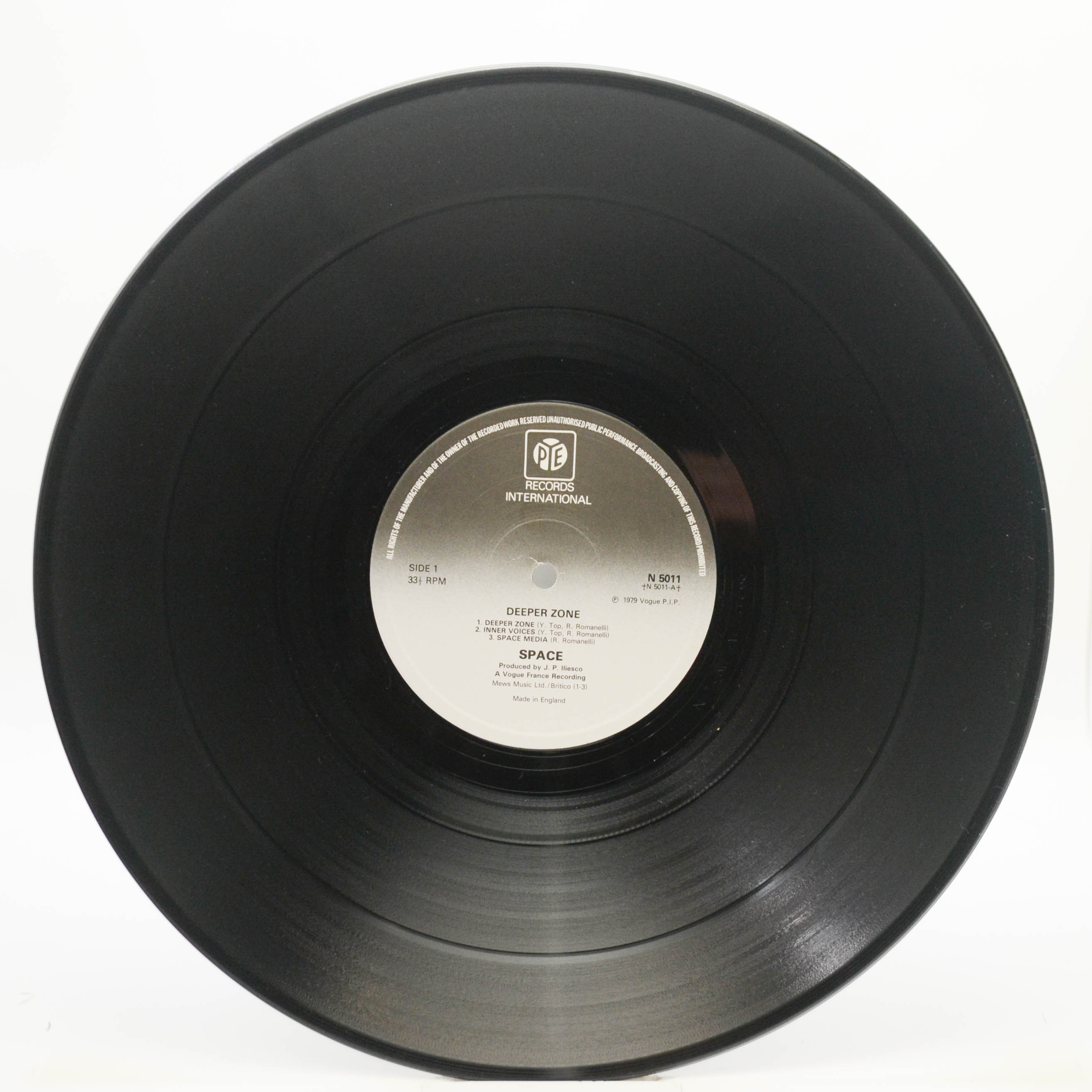 Space — Deeper Zone (UK), 1980