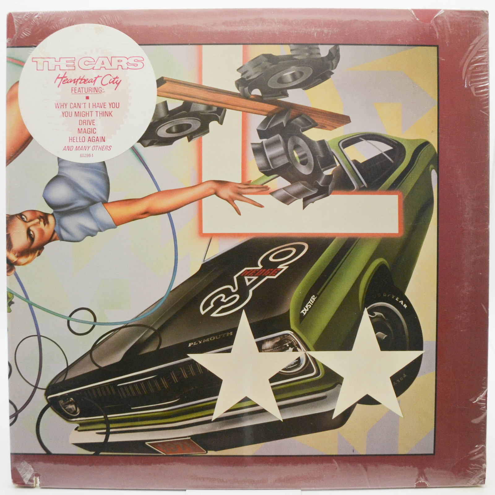 Виниловая пластинка Cars — Heartbeat City (1-st, USA), 1984