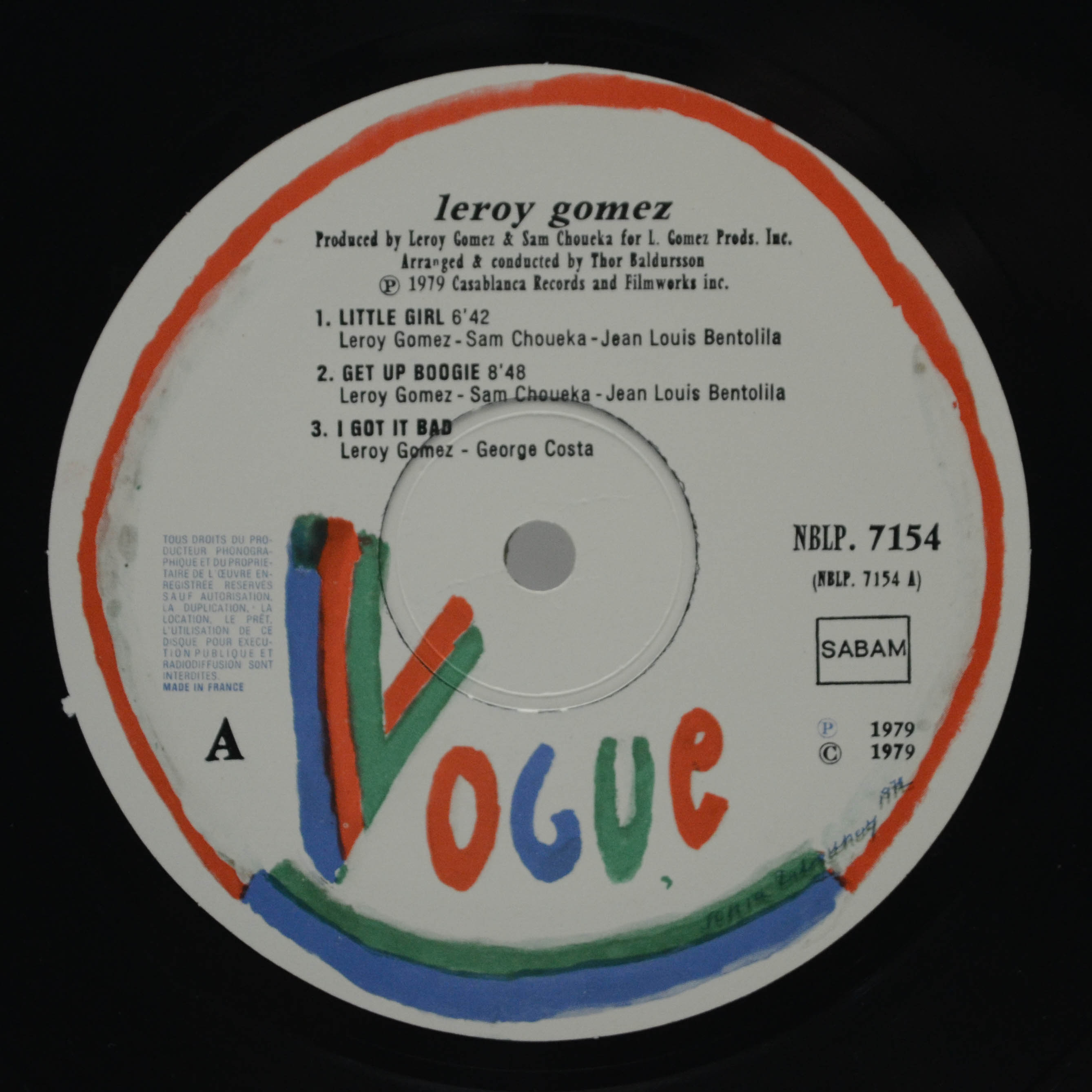 Виниловая пластинка Leroy Gomez — I Got It Bad, 1979