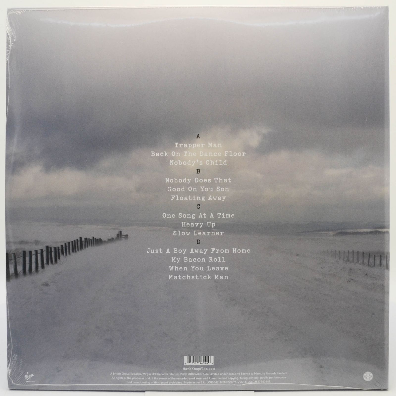 Mark Knopfler — Down The Road Wherever (2LP), 2018