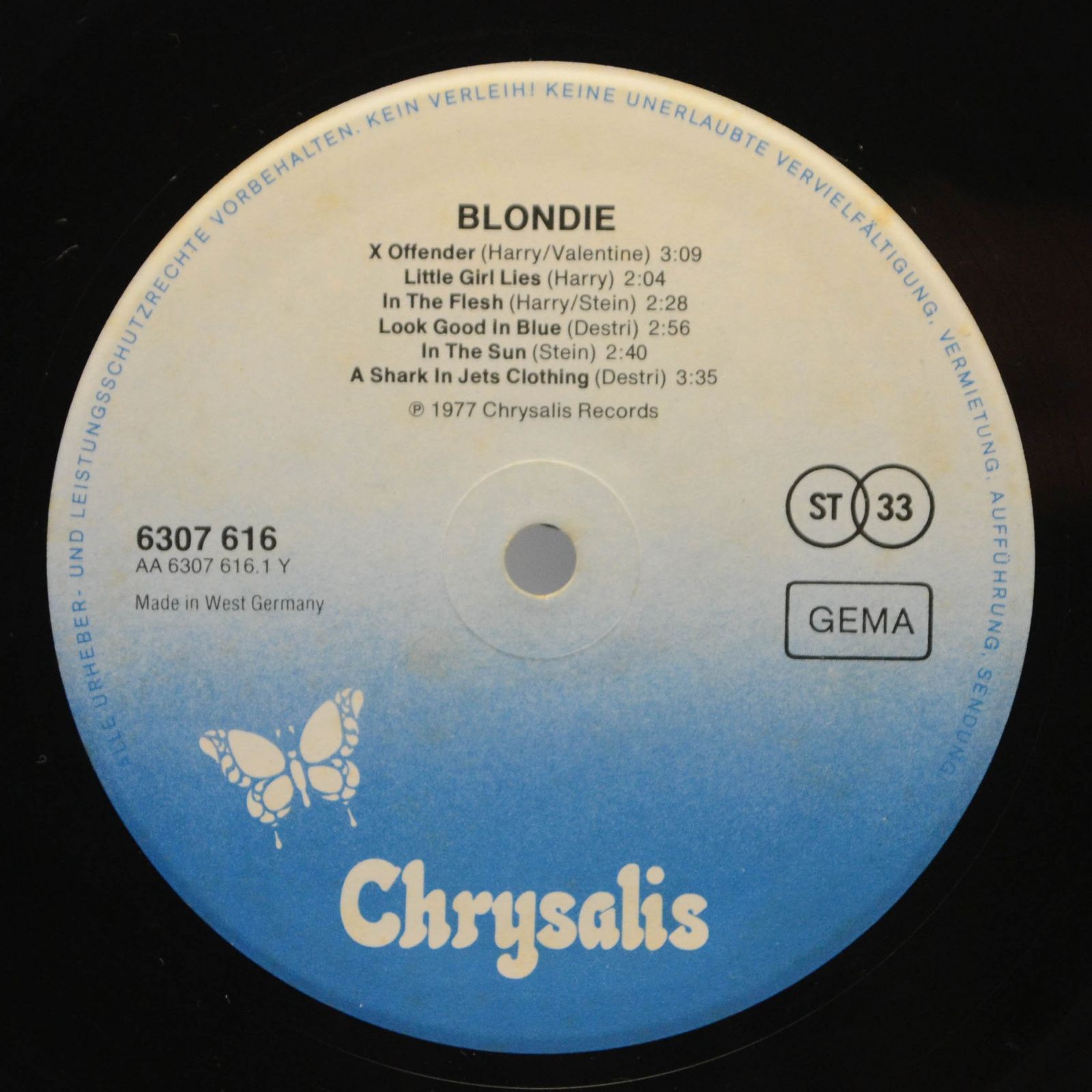 Blondie — Blondie, 1977