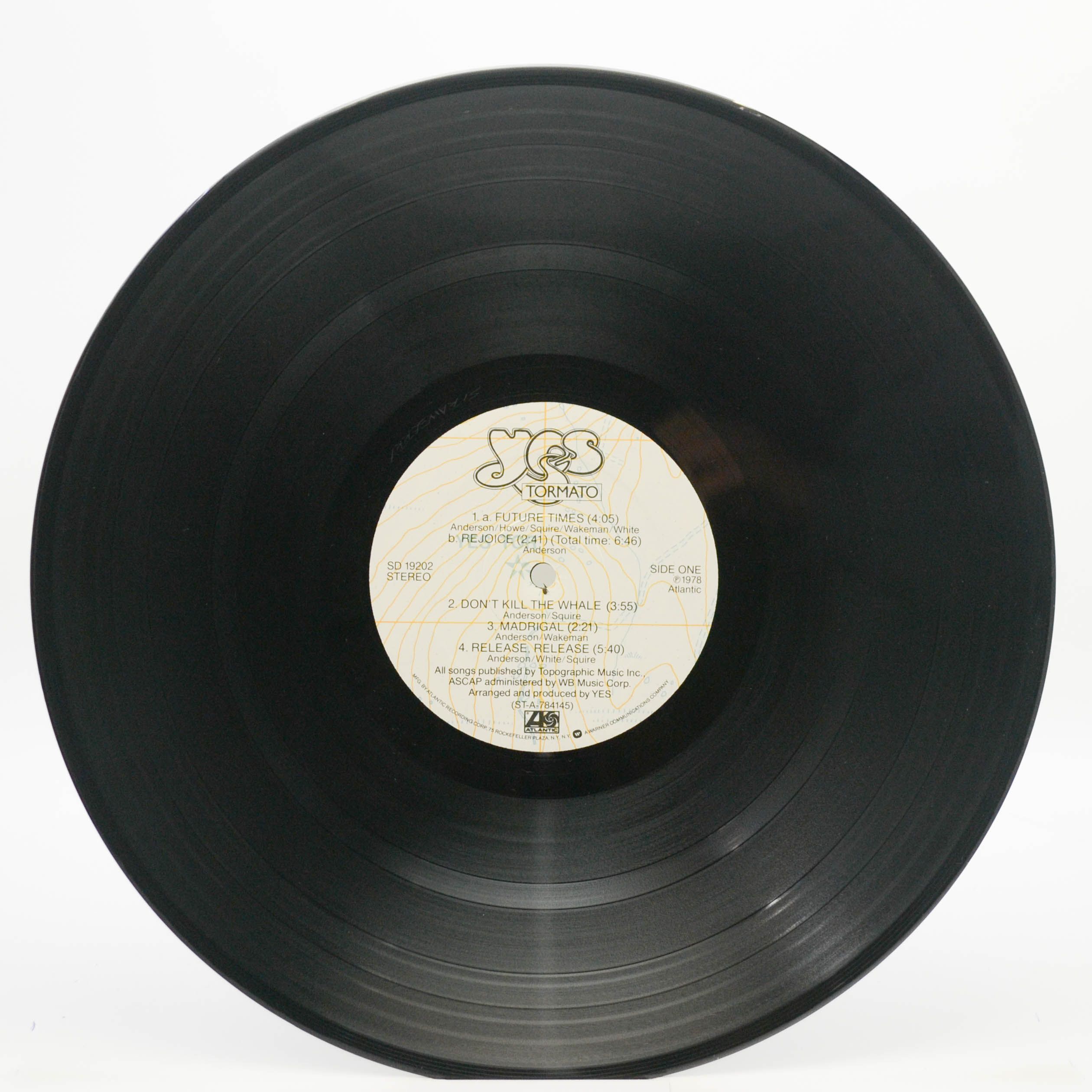 Виниловая пластинка Yes — Tormato (USA), 1978