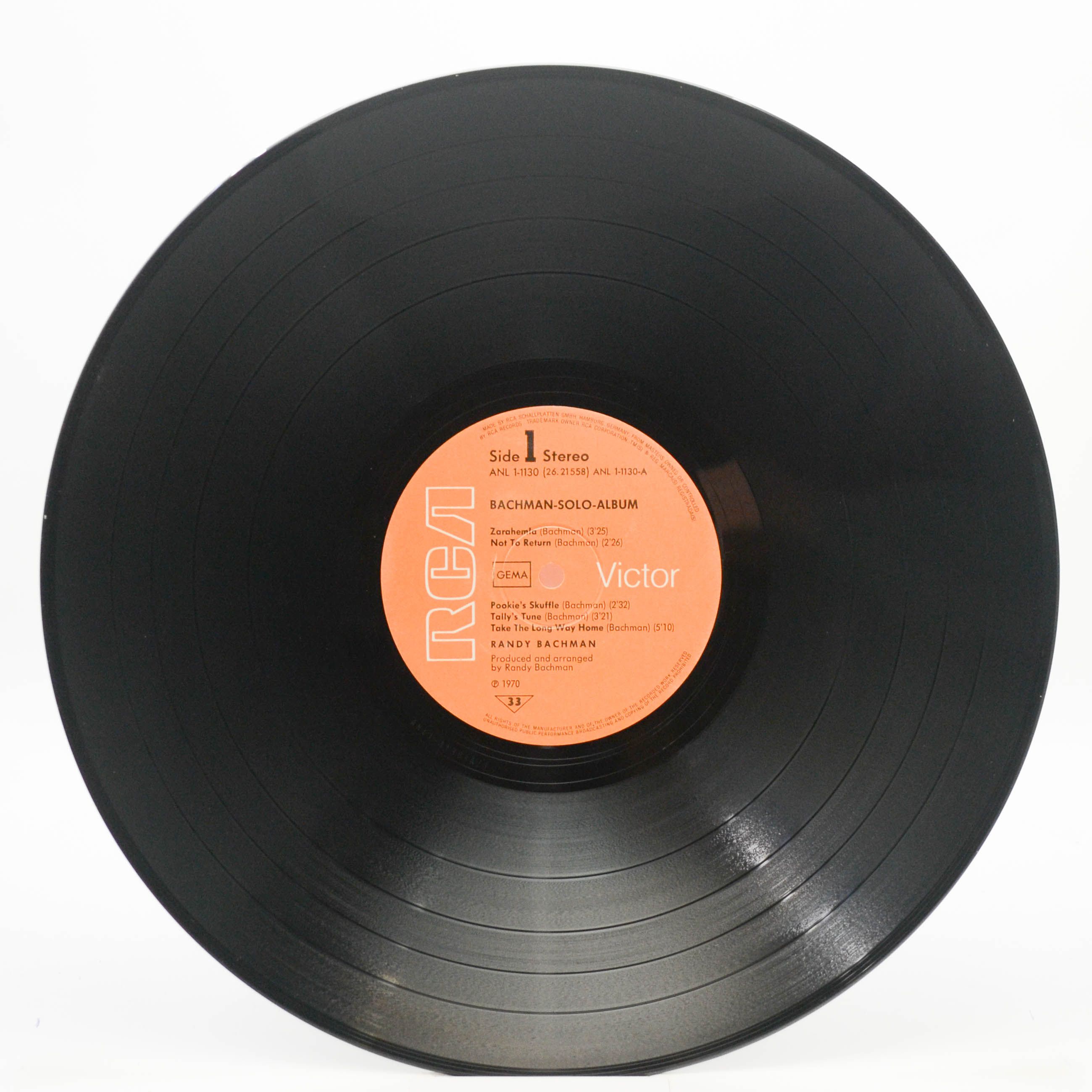 Randy Bachman — Bachman Solo Album, 1970