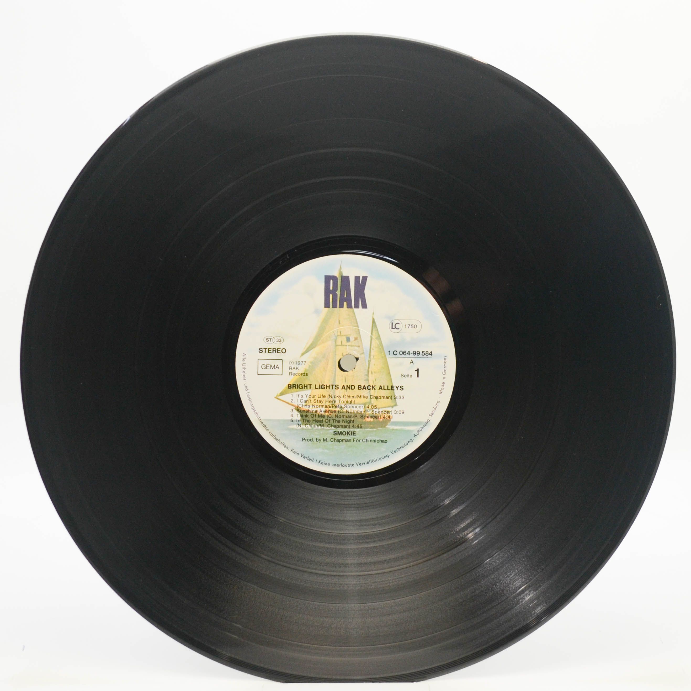 Smokie — Bright Lights & Back Alleys, 1977