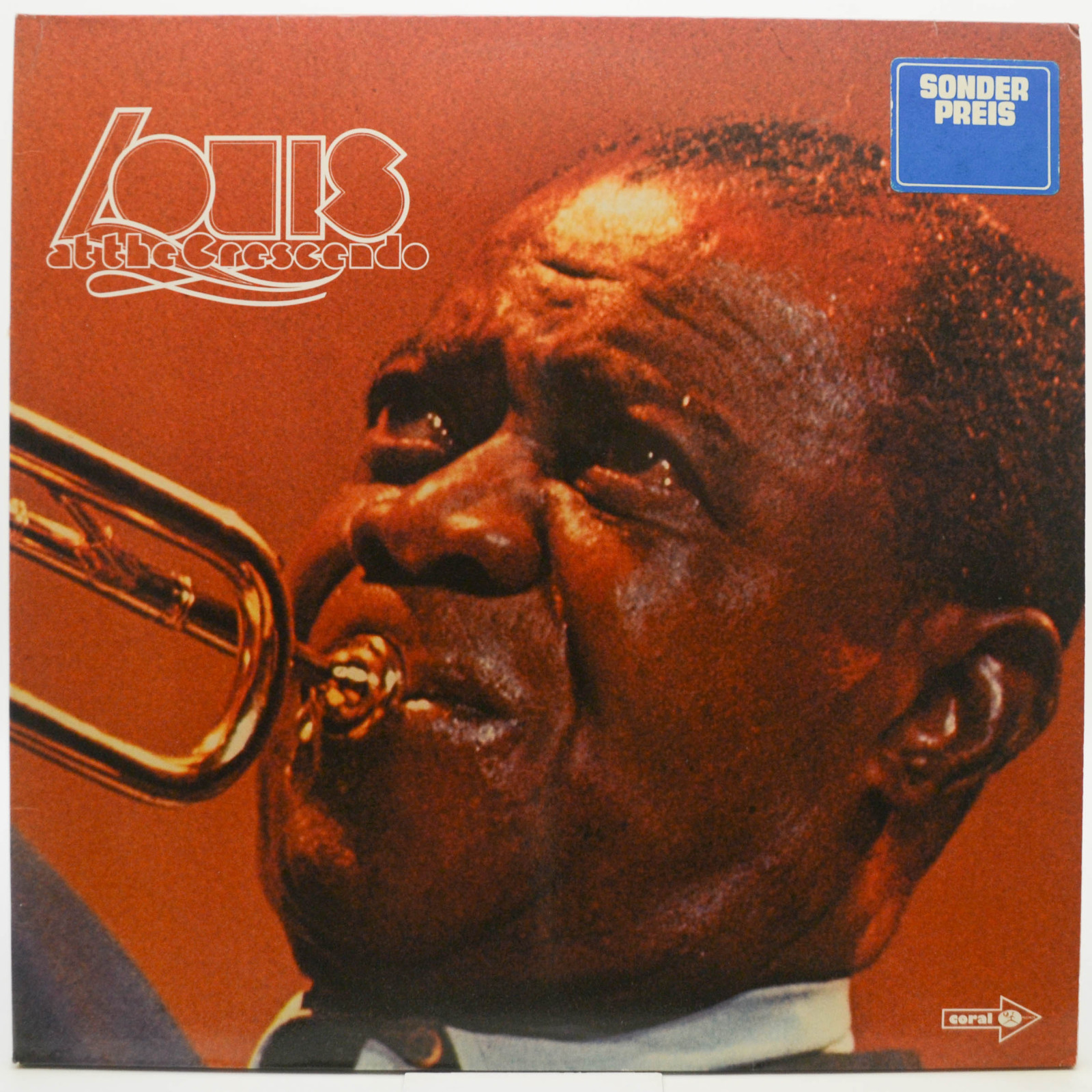 Виниловая пластинка Louis Armstrong — Louis At The Crescendo (2LP), 1975