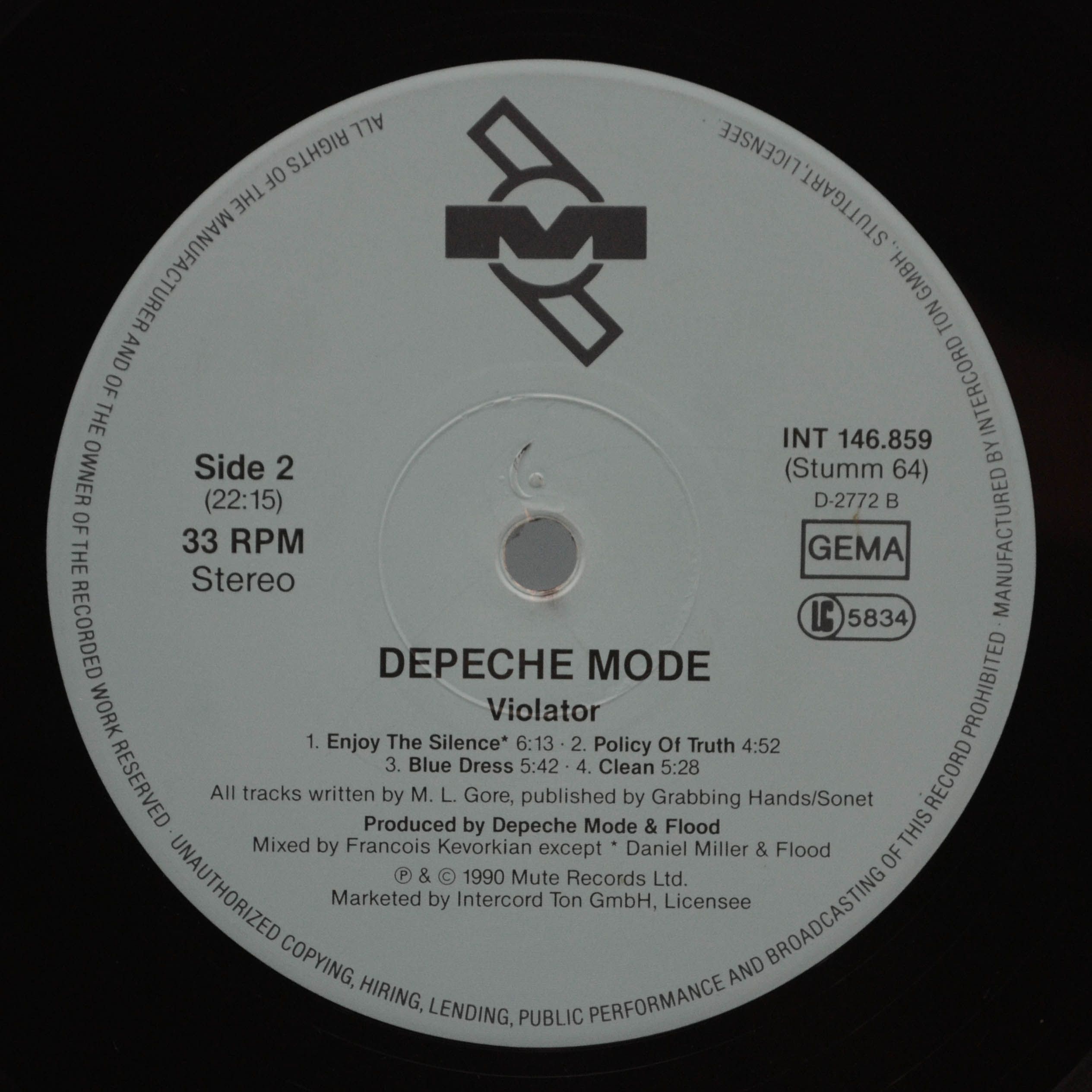 Depeche Mode — Violator, 1990