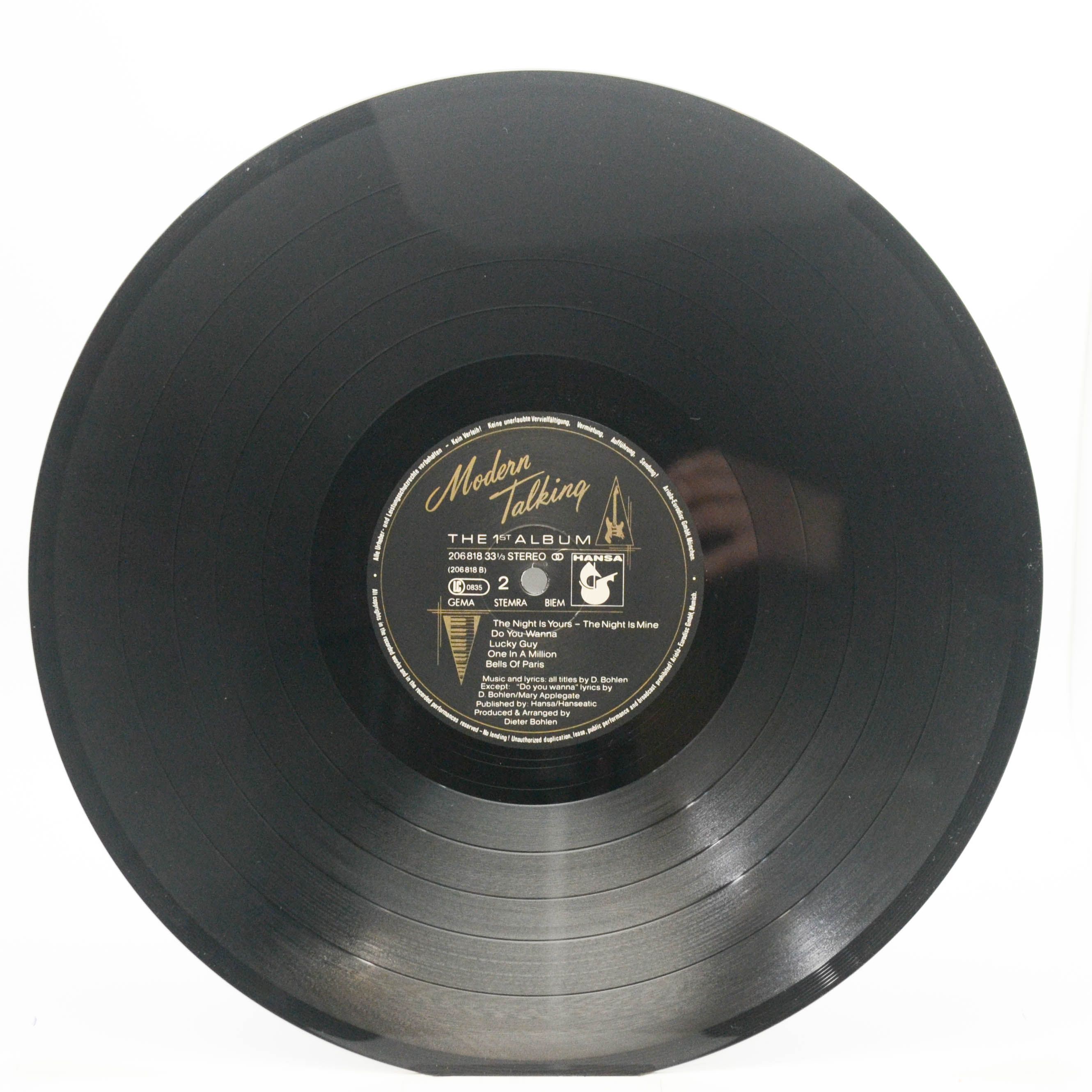 Виниловая пластинка Modern Talking — The 1st Album, 1985