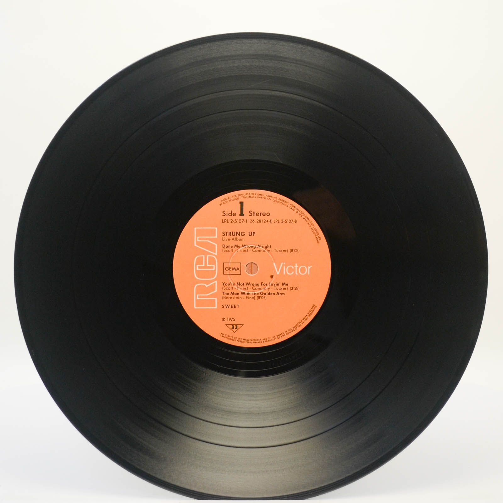 Sweet — Strung Up, 1975