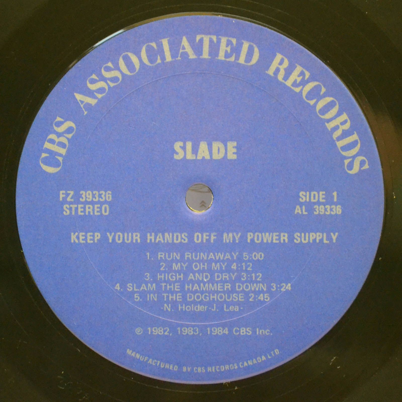 Slade — Keep Your Hands Off My Power Supply, 1984