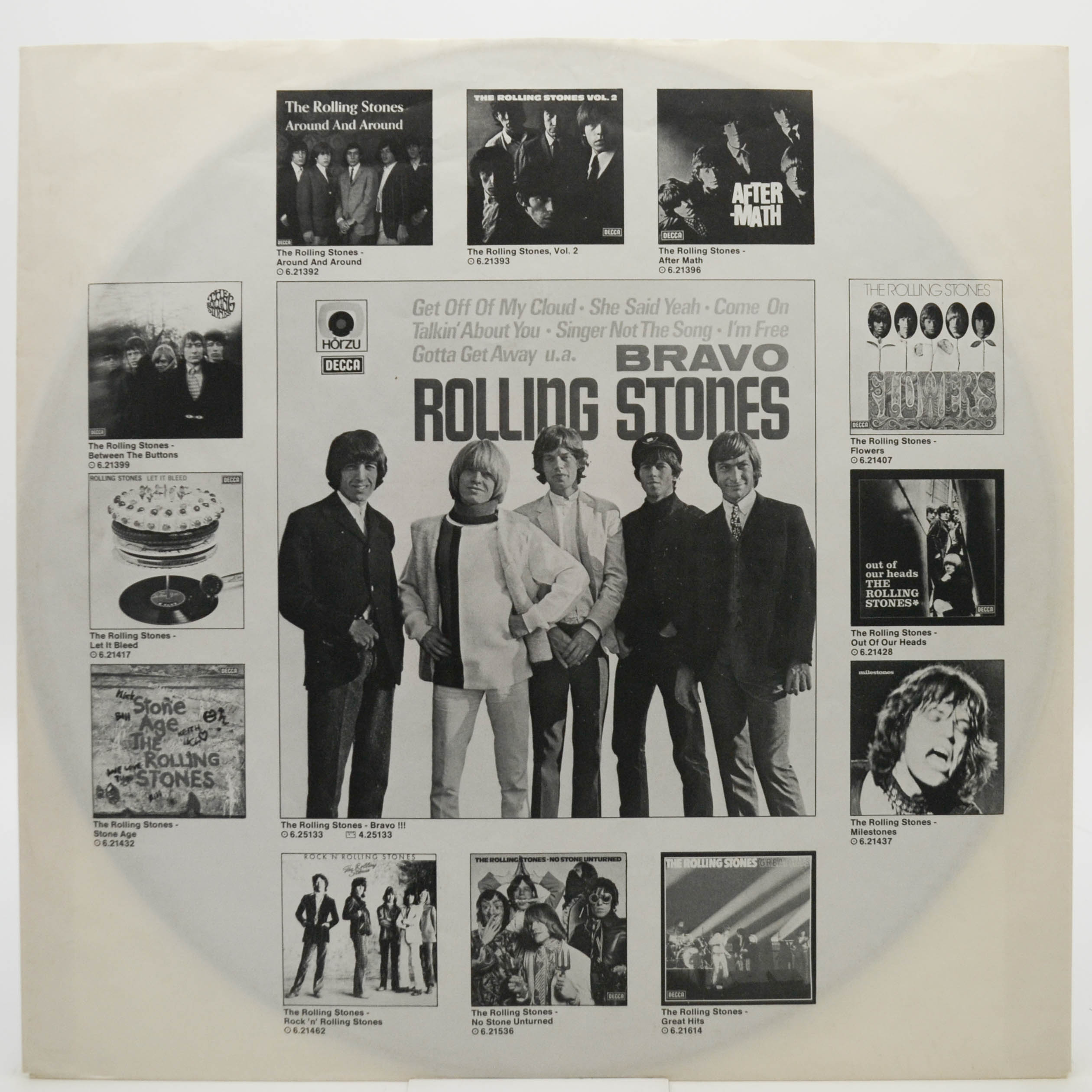 Rolling Stones — Rolled Gold (The Very Best Of The Rolling Stones) (2LP), 1975