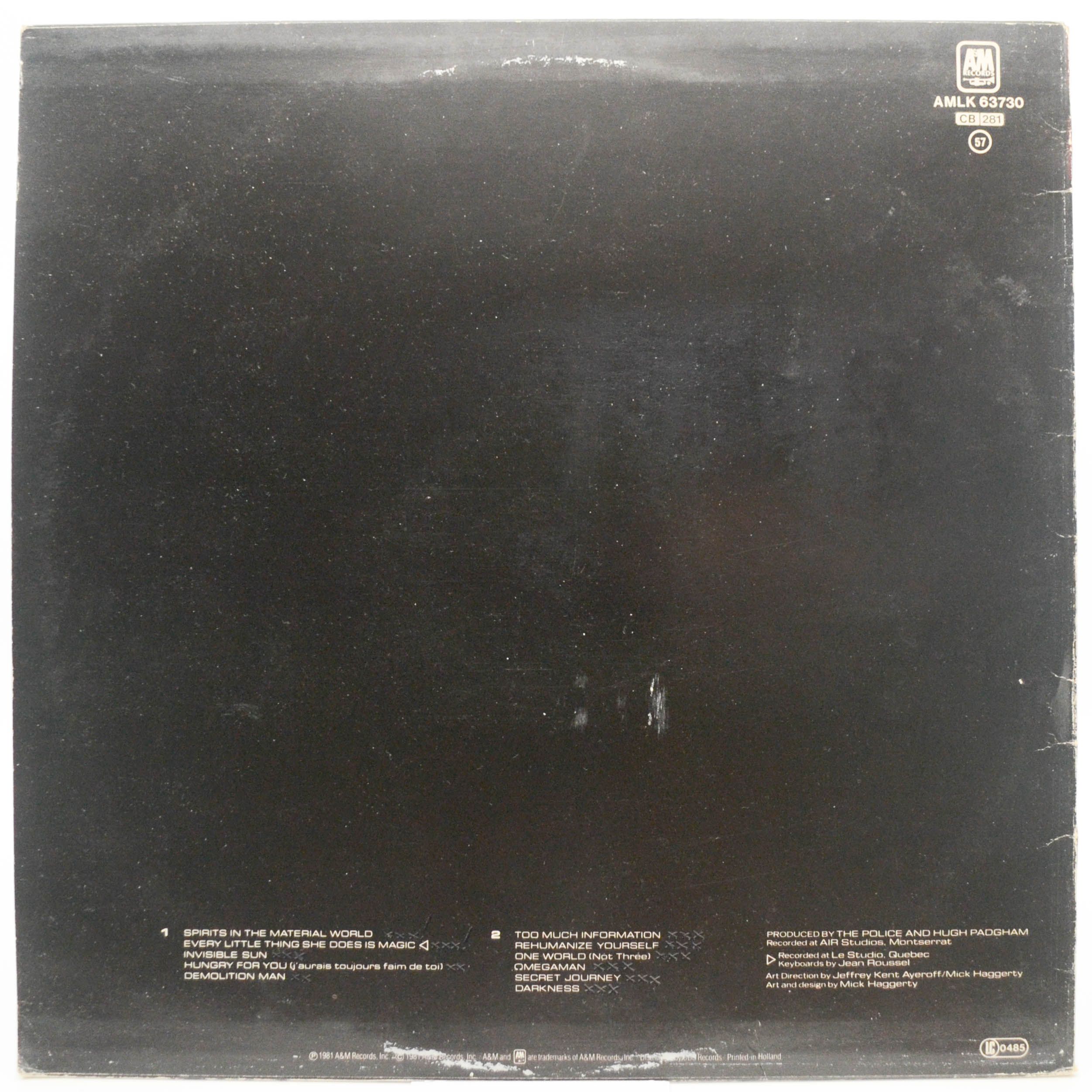 Police — Ghost In The Machine, 1981