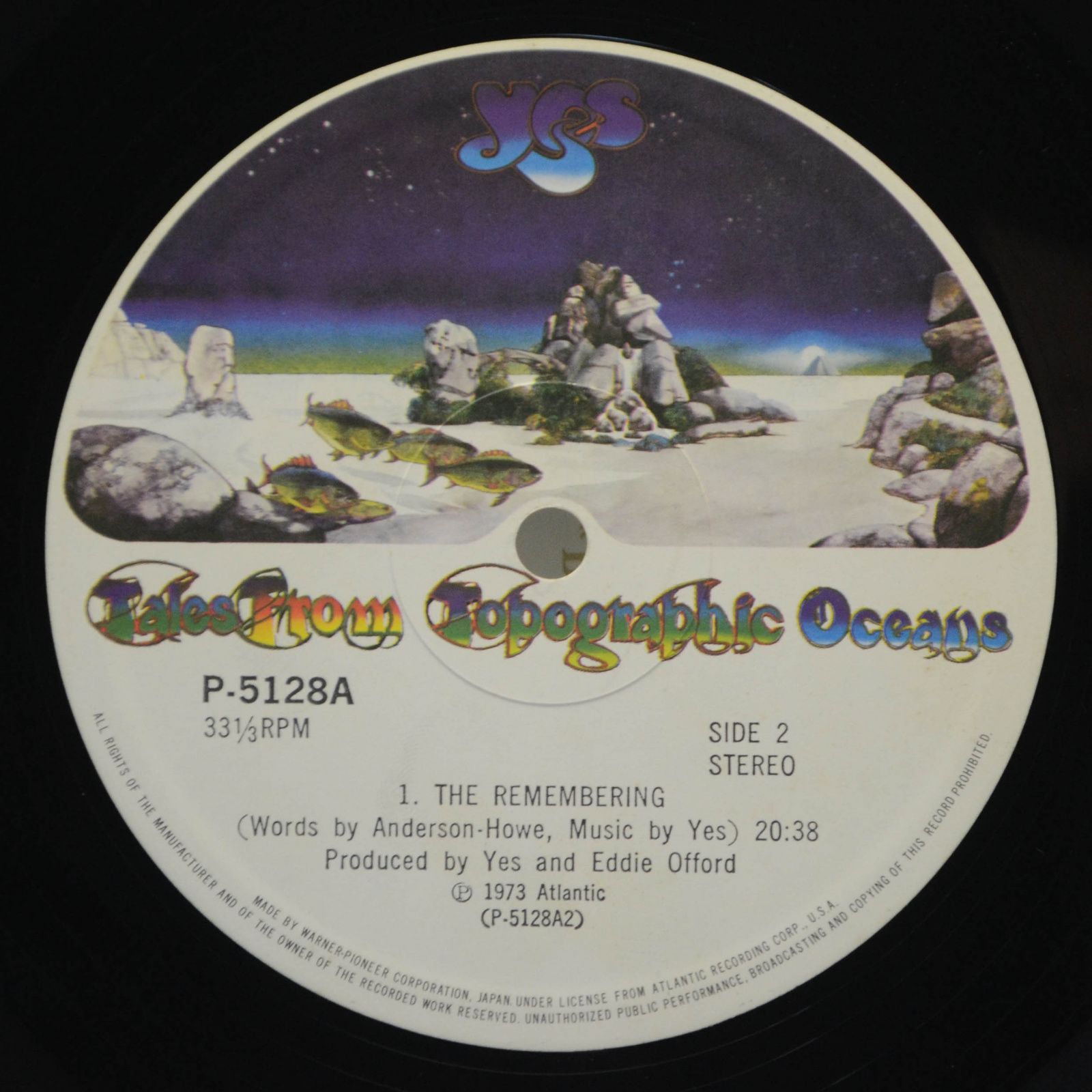 Виниловая пластинка Yes — Tales From Topographic Oceans (2LP), 1973