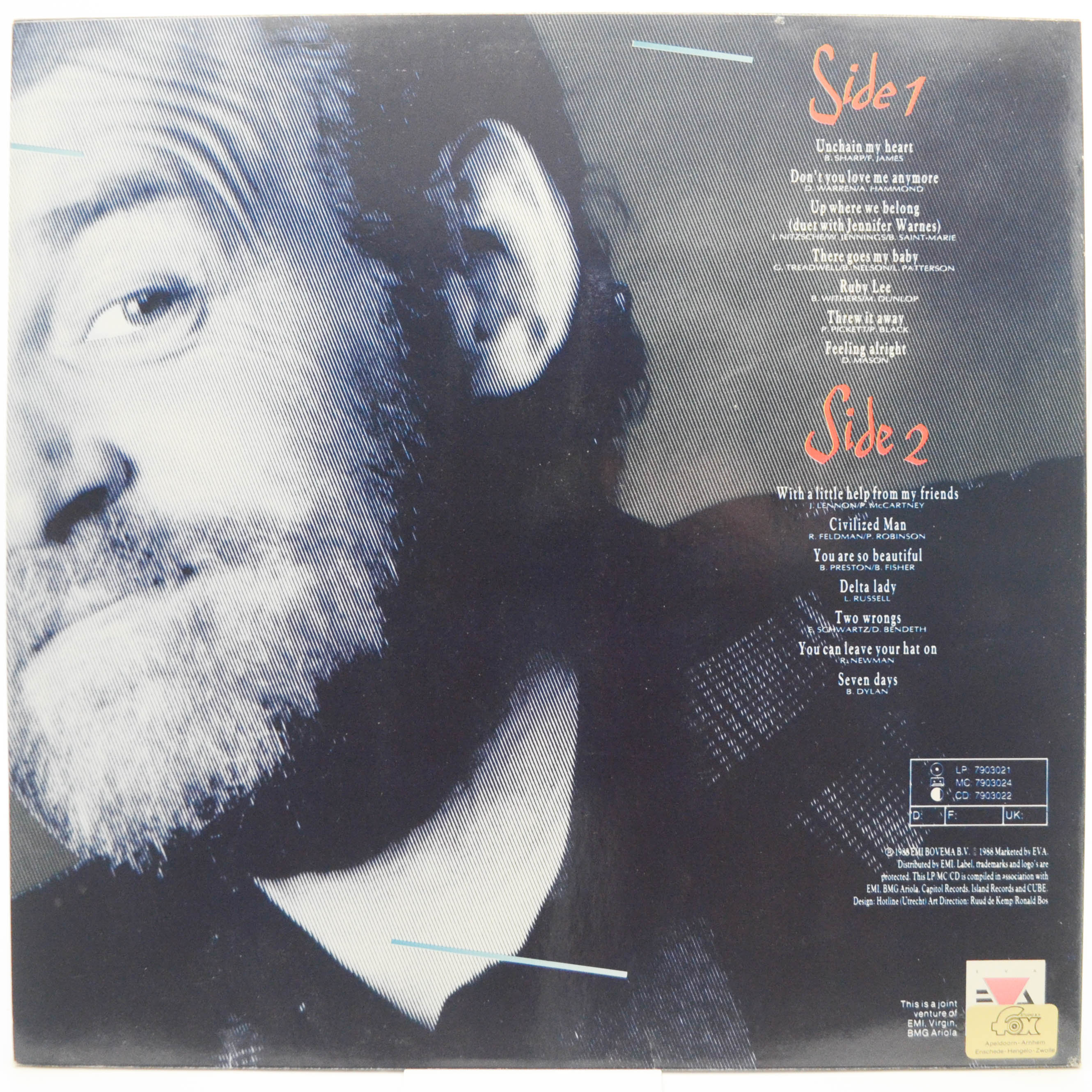 Joe Cocker — 20 Years (1968-1988), 1988