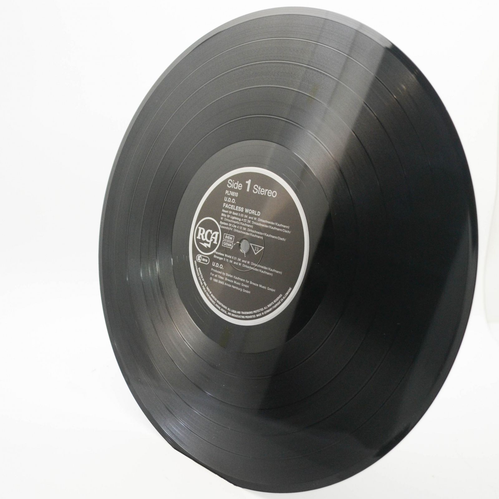 U.D.O. — Faceless World, 1990