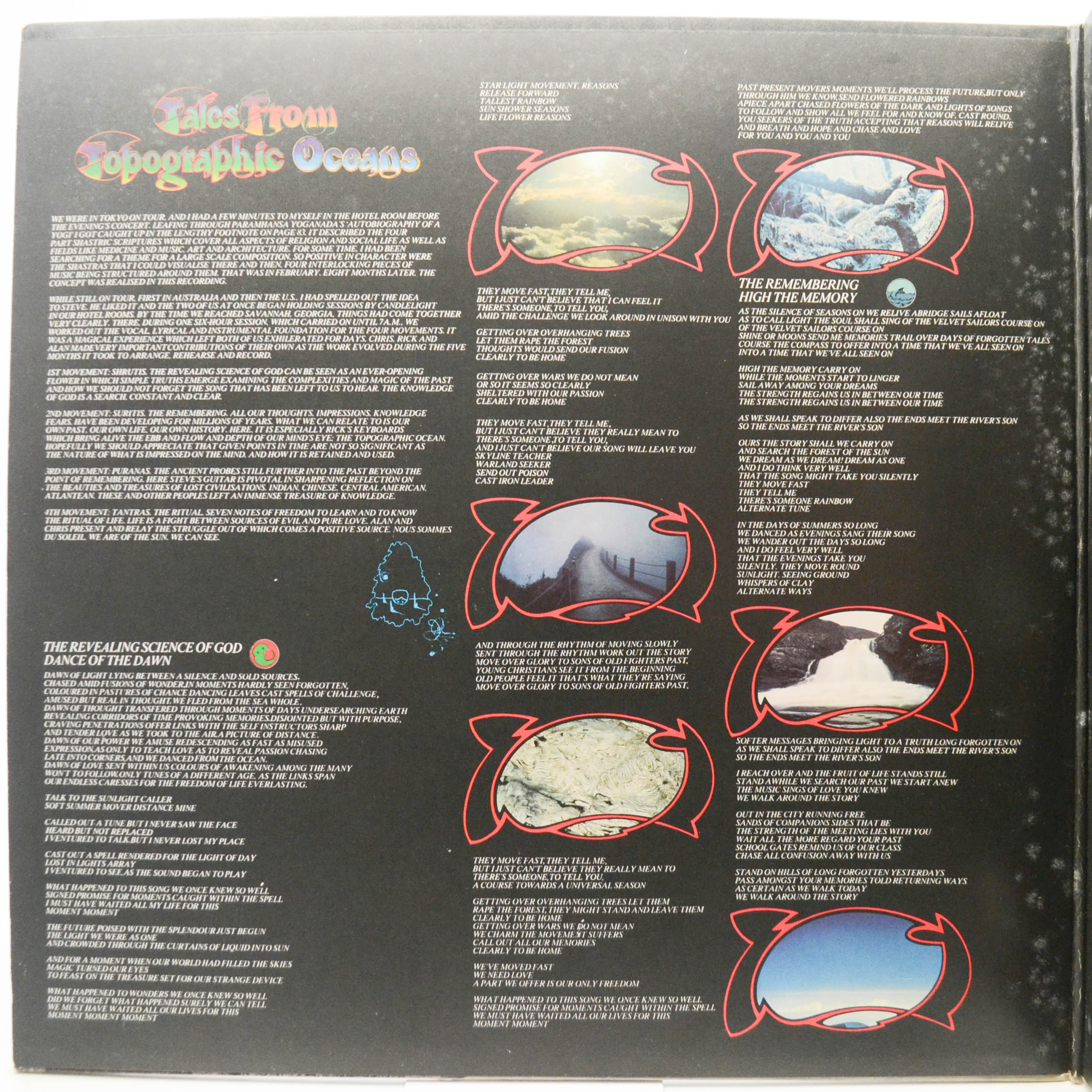 Виниловая пластинка Yes — Tales From Topographic Oceans (2LP), 1973