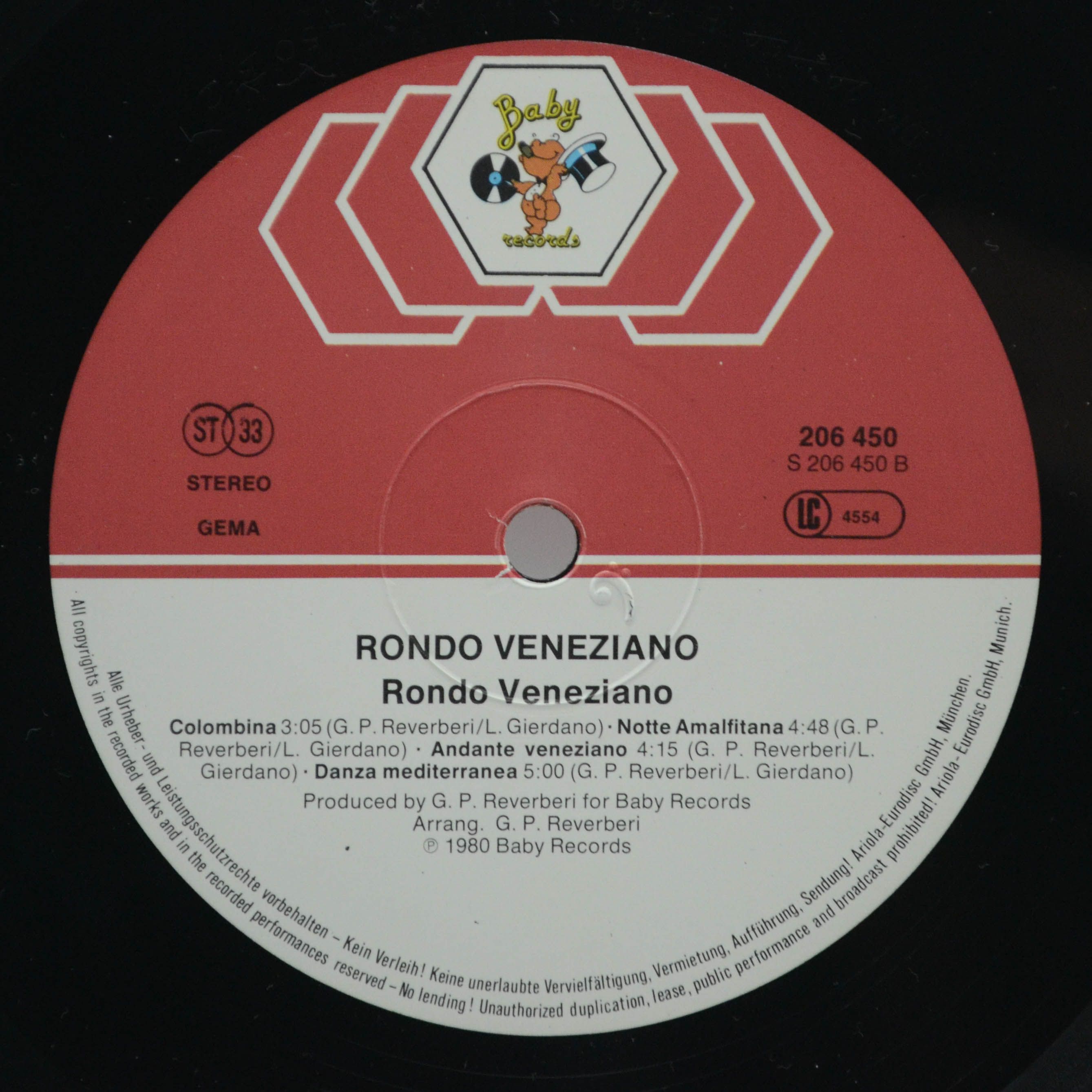 Rondò Veneziano — Rondo' Veneziano, 1984