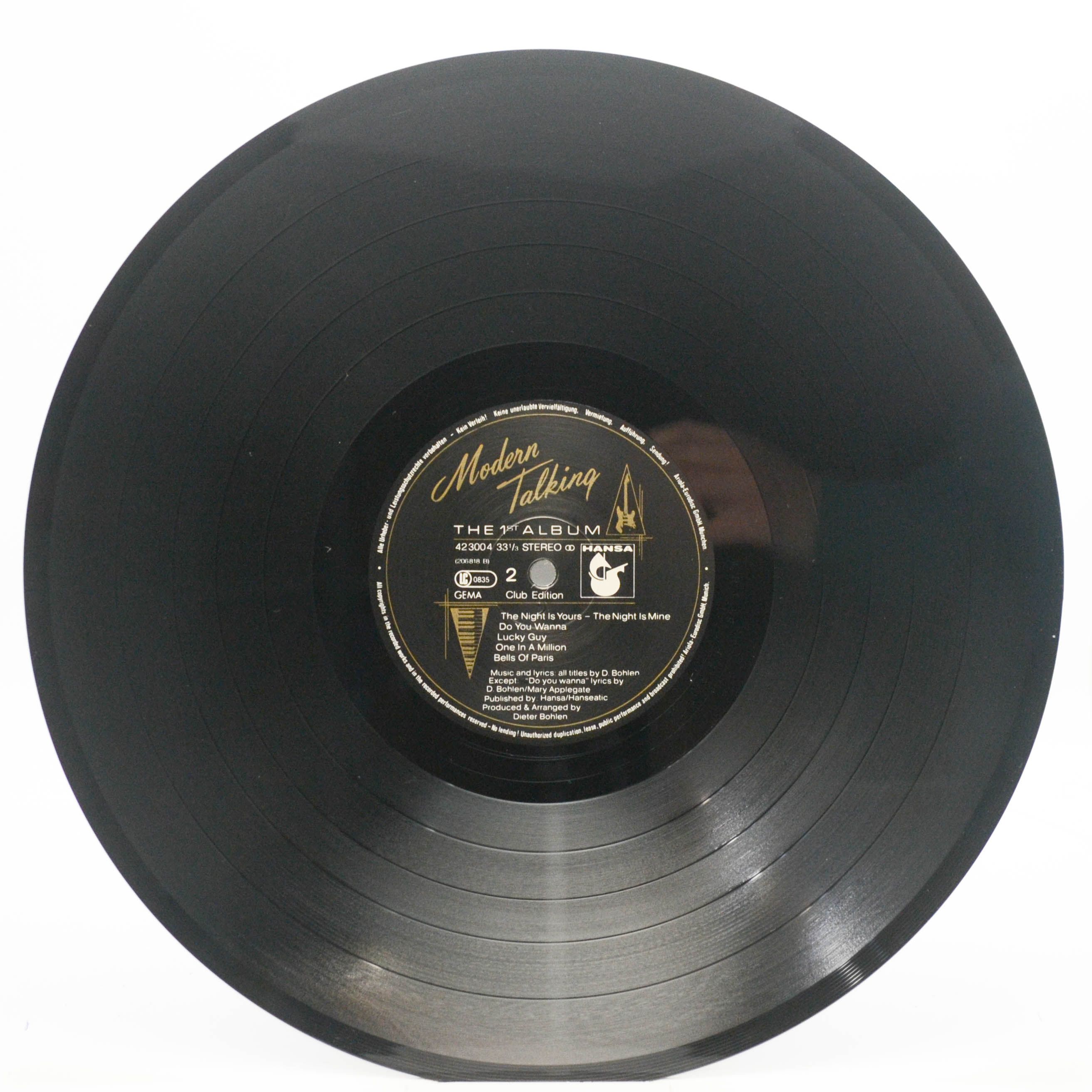 Виниловая пластинка Modern Talking — The 1st Album, 1985