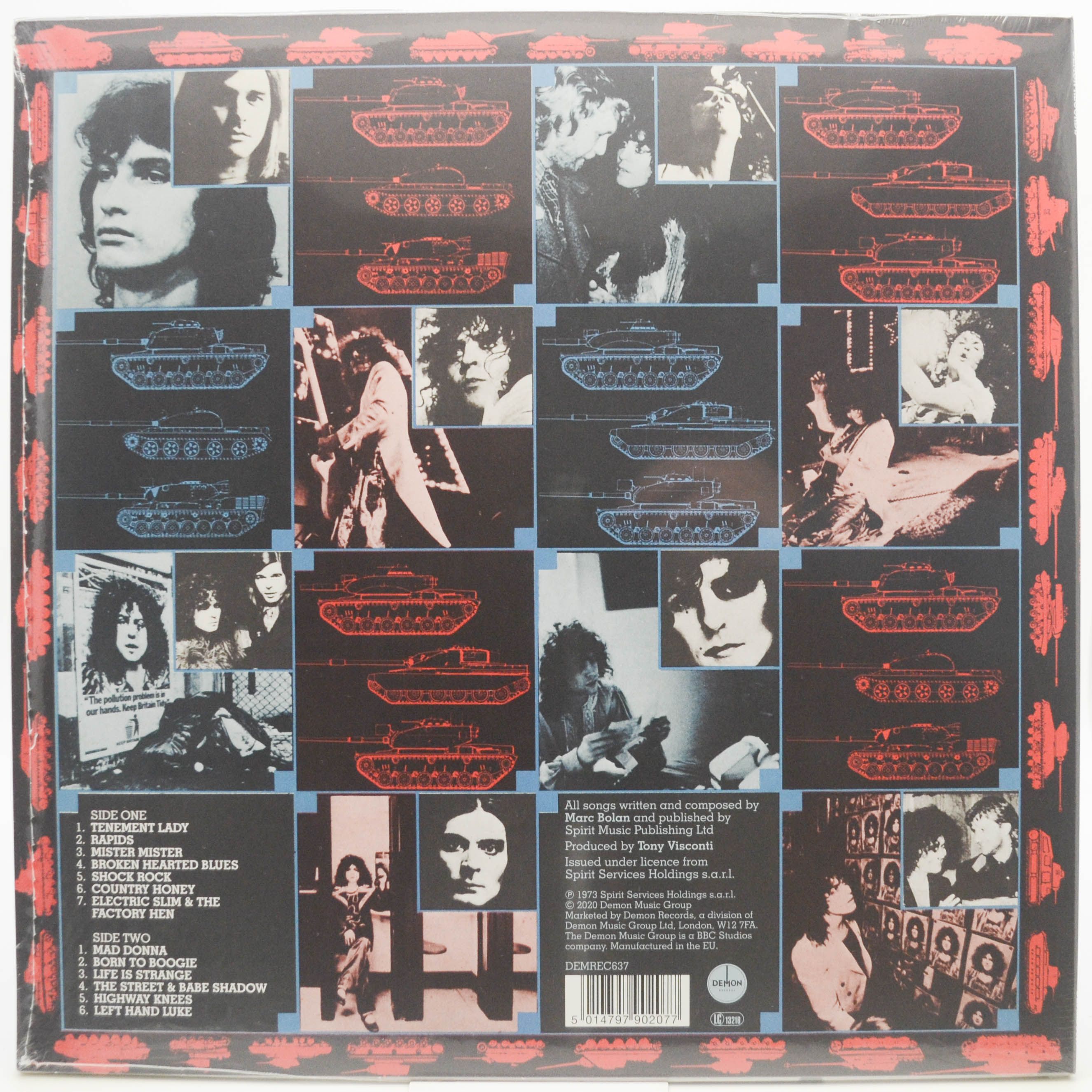 T. Rex — Tanx (UK), 1973