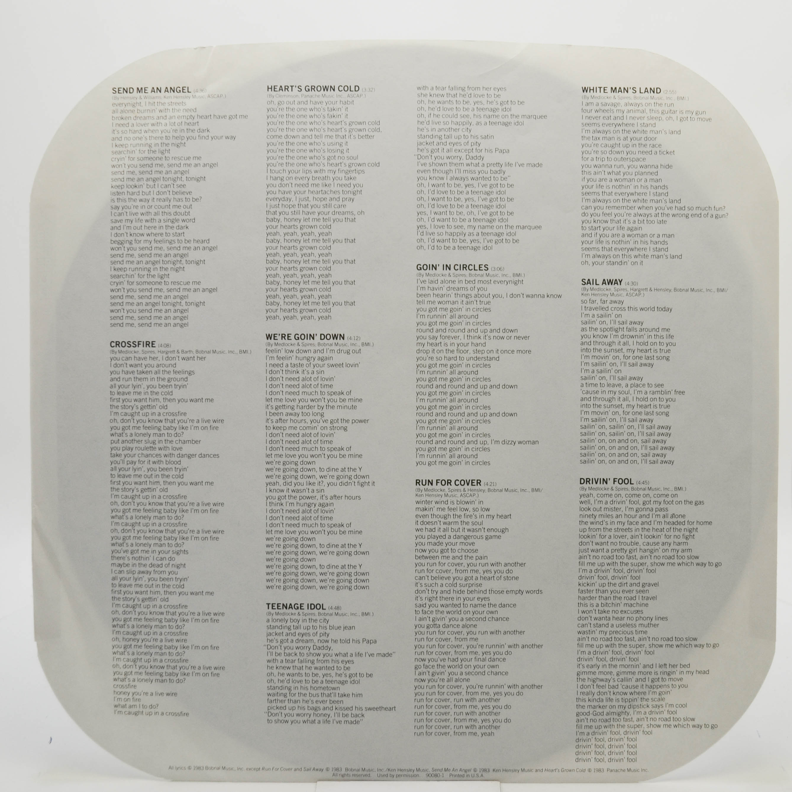 Blackfoot — Siogo (1-st, USA), 1983