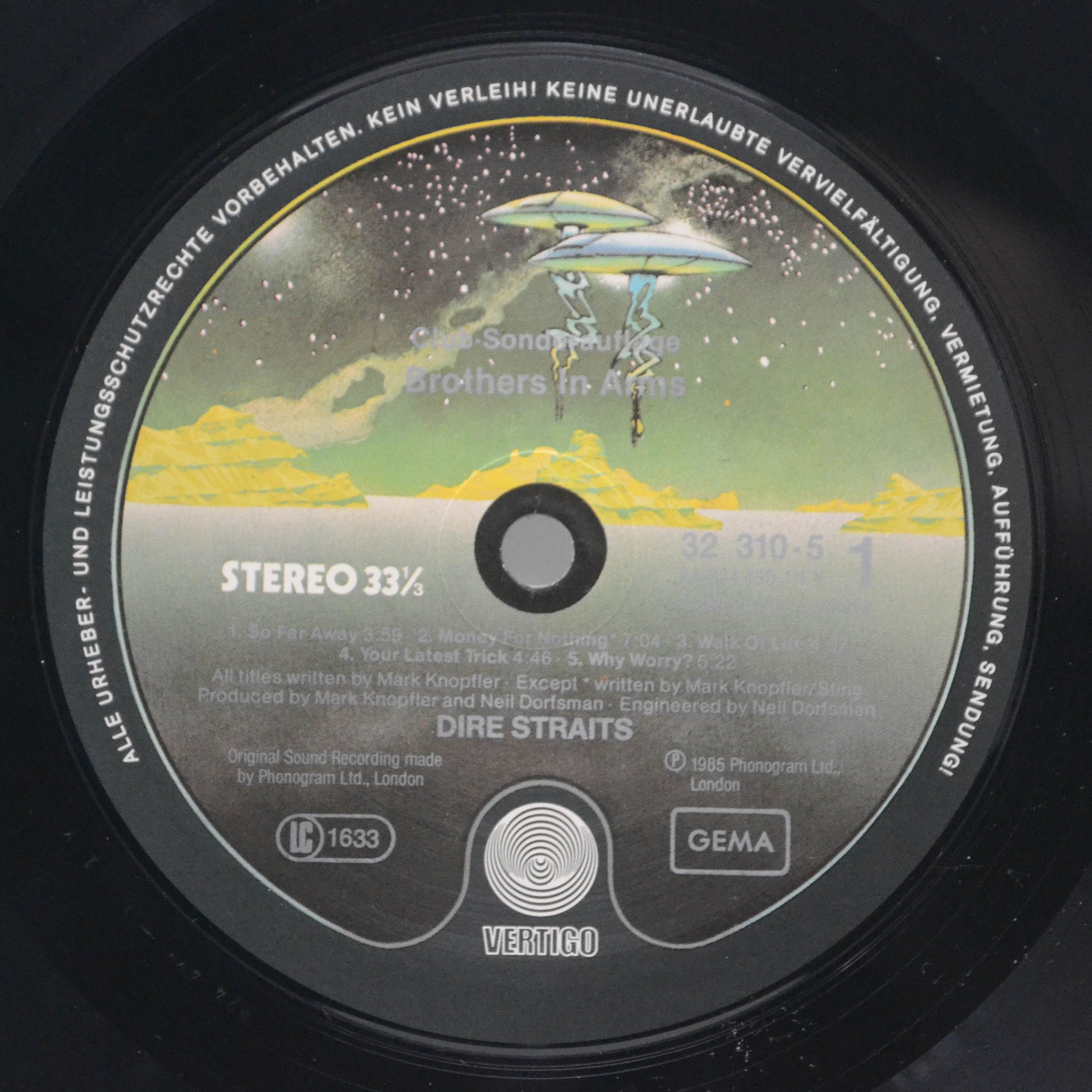 Dire Straits — Brothers In Arms, 1985