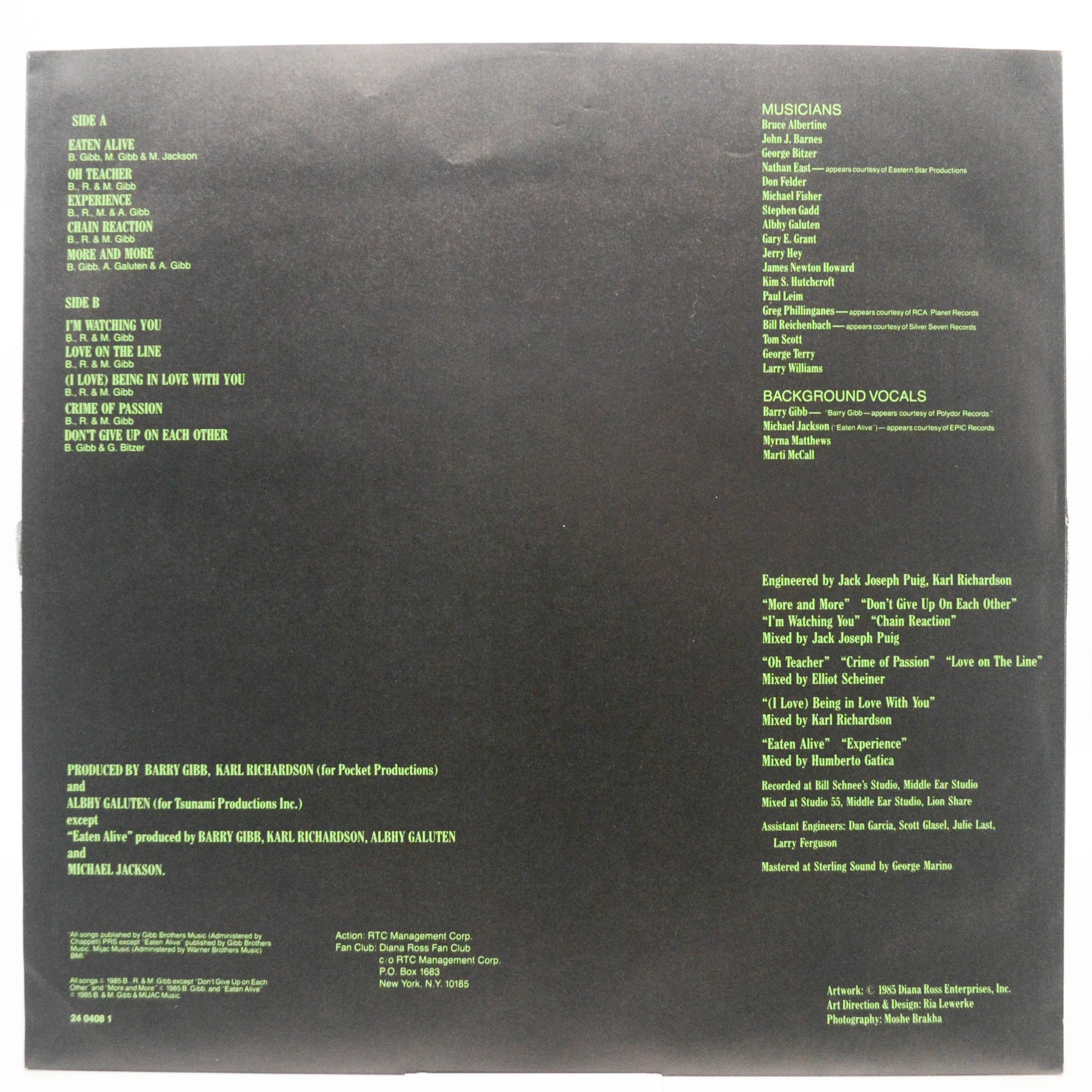 Diana Ross — Eaten Alive, 1985