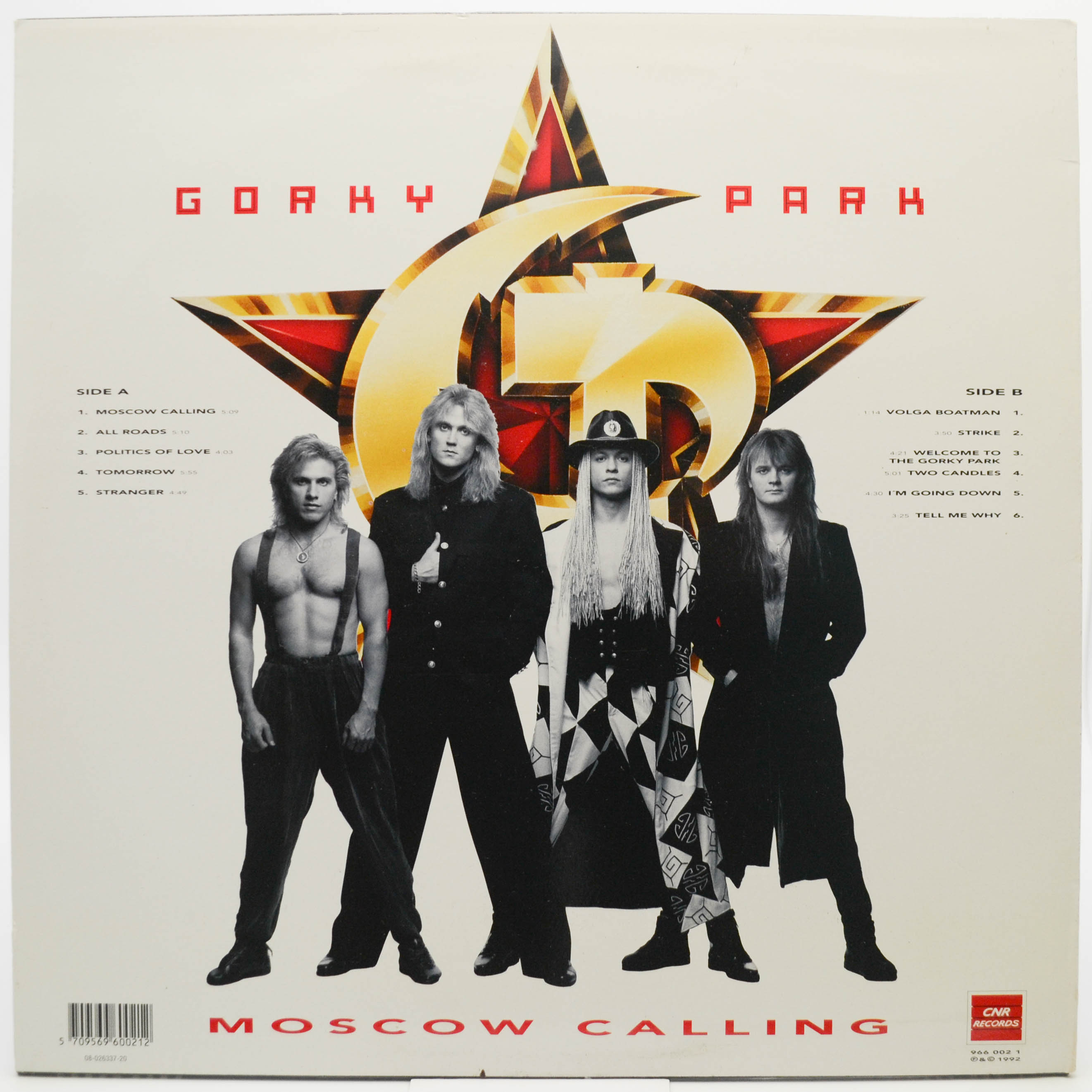 Виниловая пластинка Gorky Park — Moscow Calling, 1992