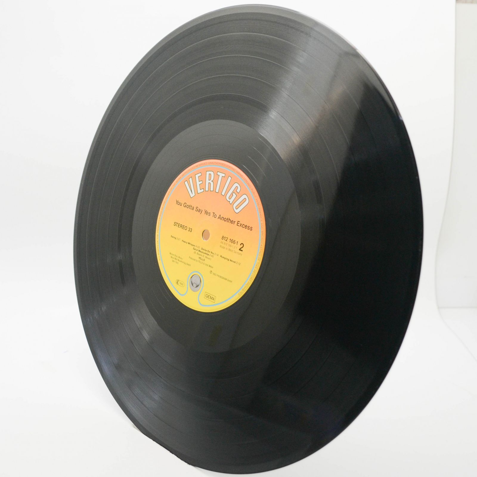 Yello — You Gotta Say Yes To Another Excess, 1983