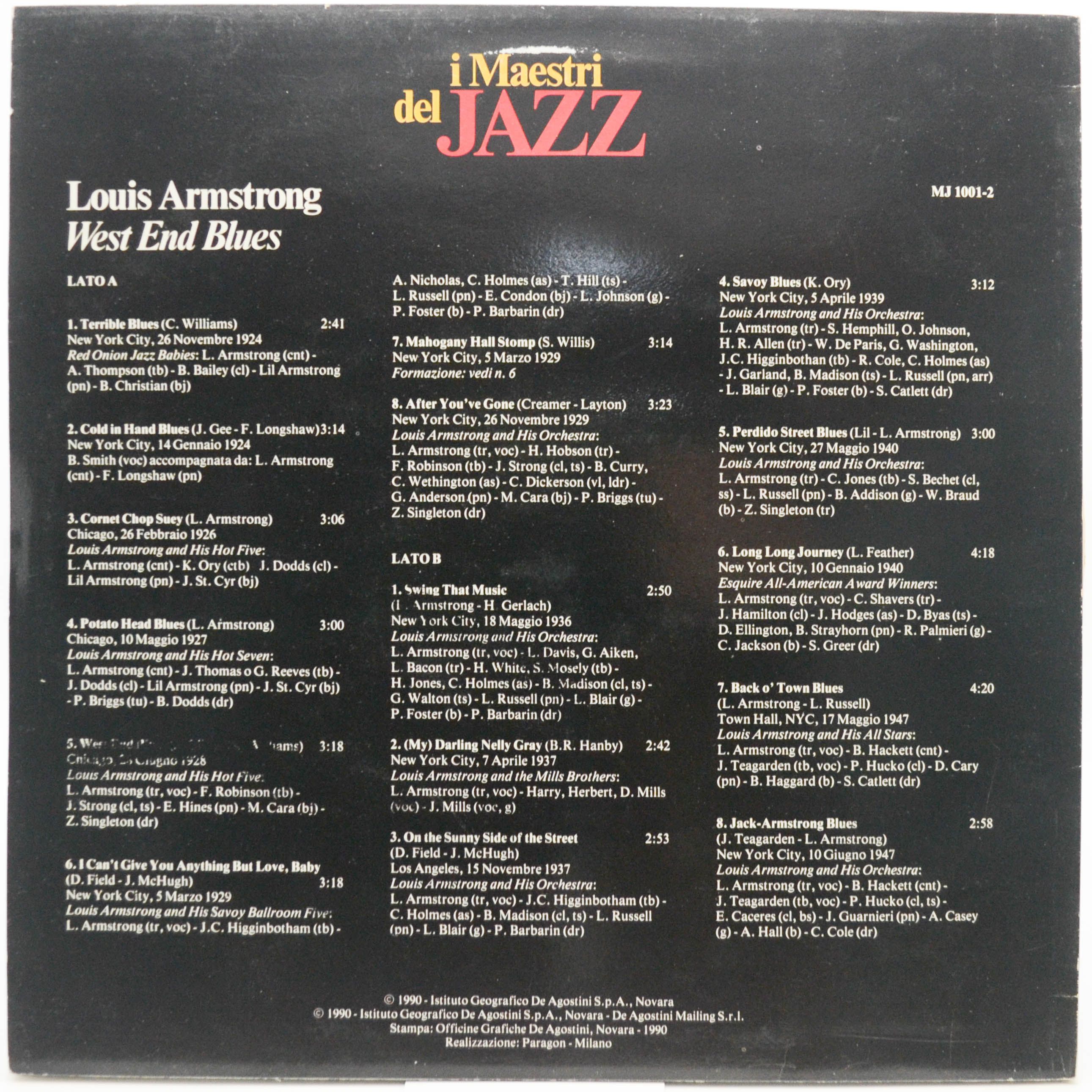 Louis Armstrong — West End Blues, 1990