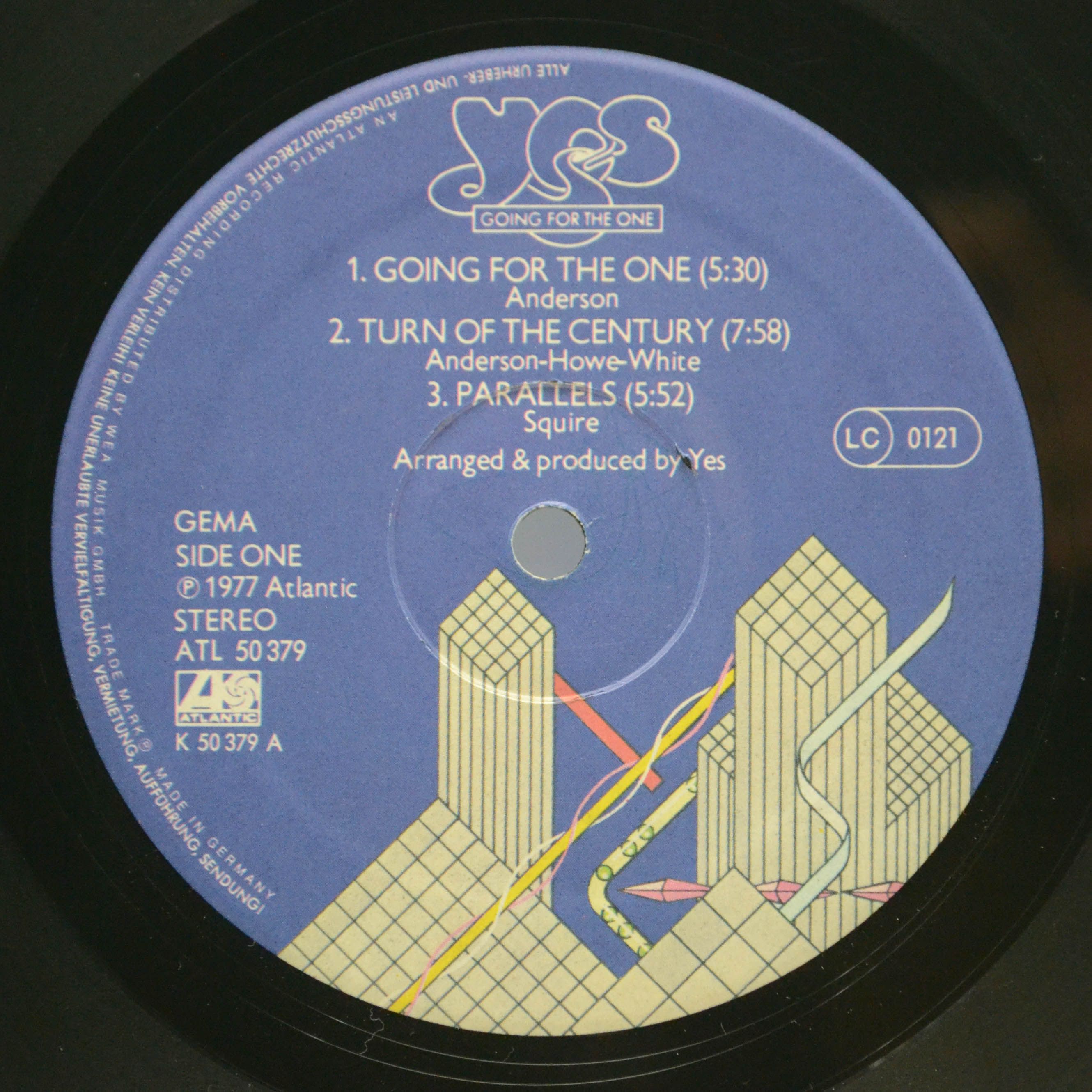 Виниловая пластинка Yes — Going For The One, 1977