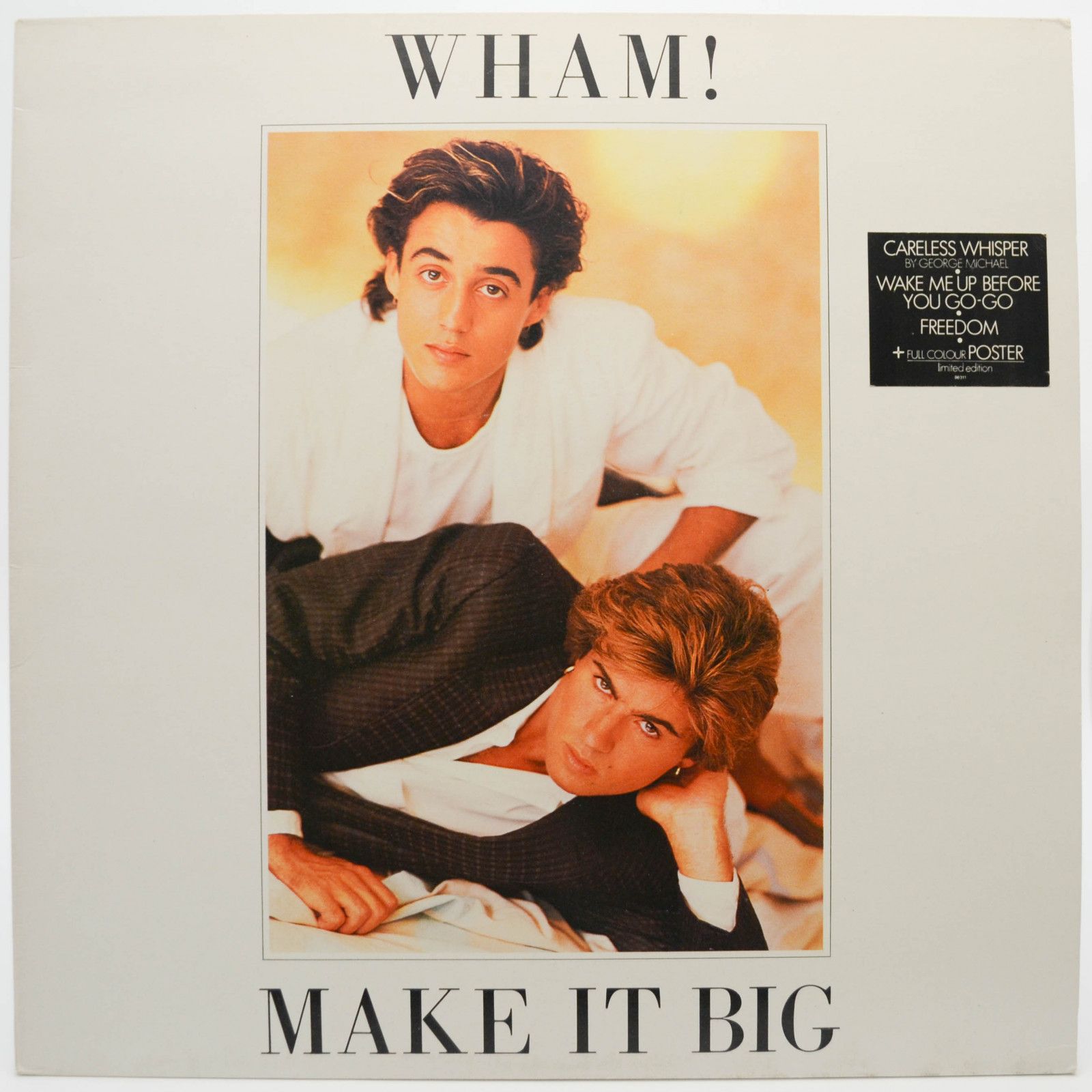 Виниловая пластинка Wham! — Make It Big (poster), 1984
